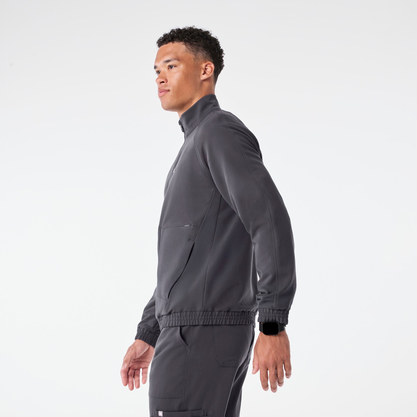 Cobaki Scrub Jacket - Charcoal