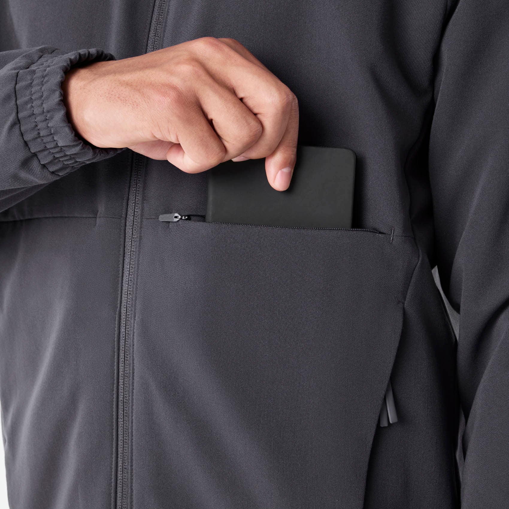 Cobaki Scrub Jacket - Charcoal