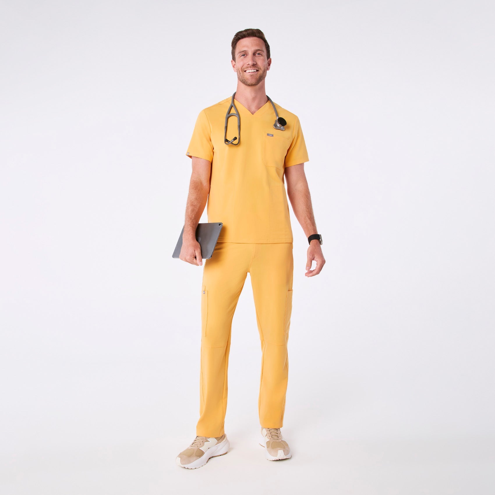 Chisec Scrub Top™ - Dandelion