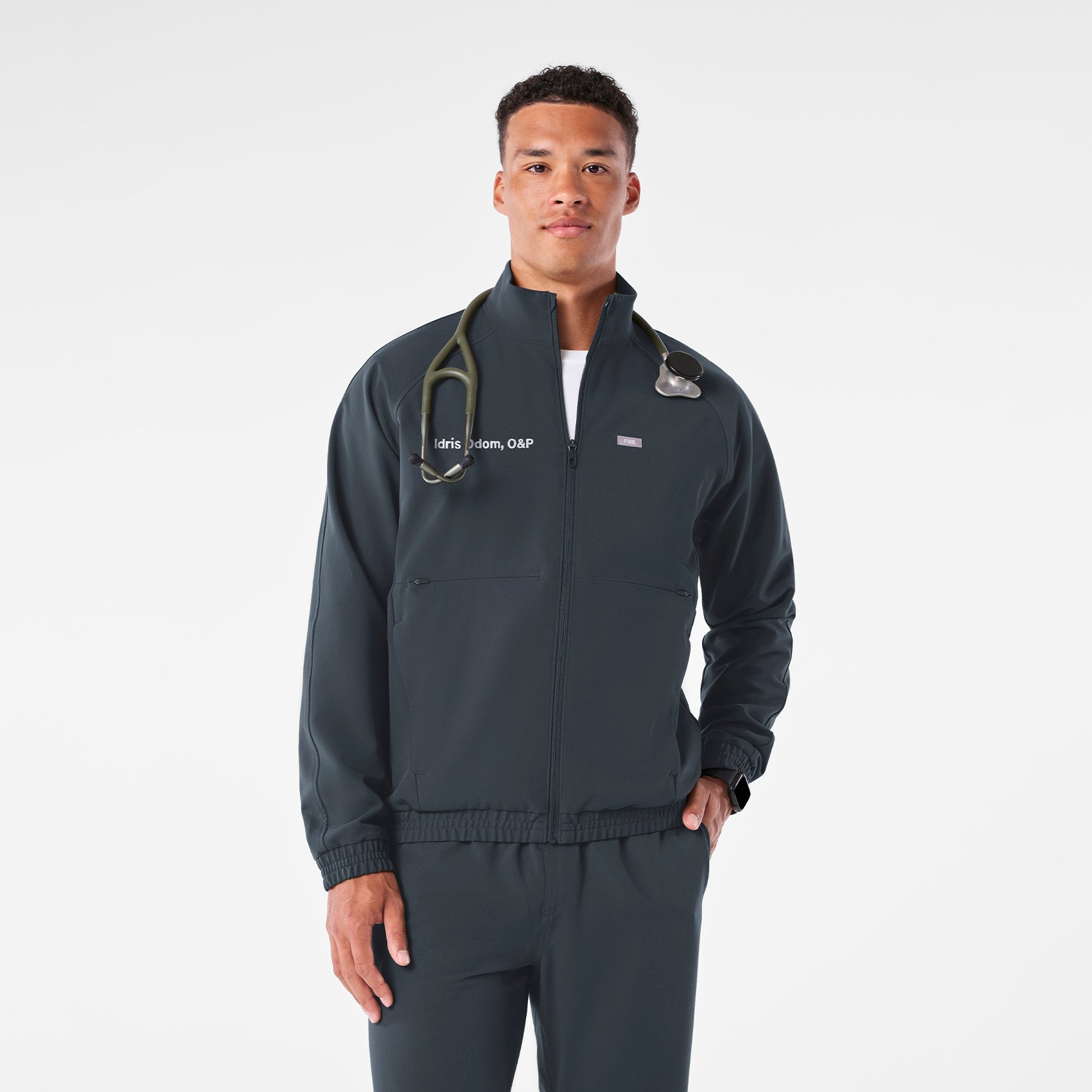 Cobaki Scrub Jacket - Dark Harbor
