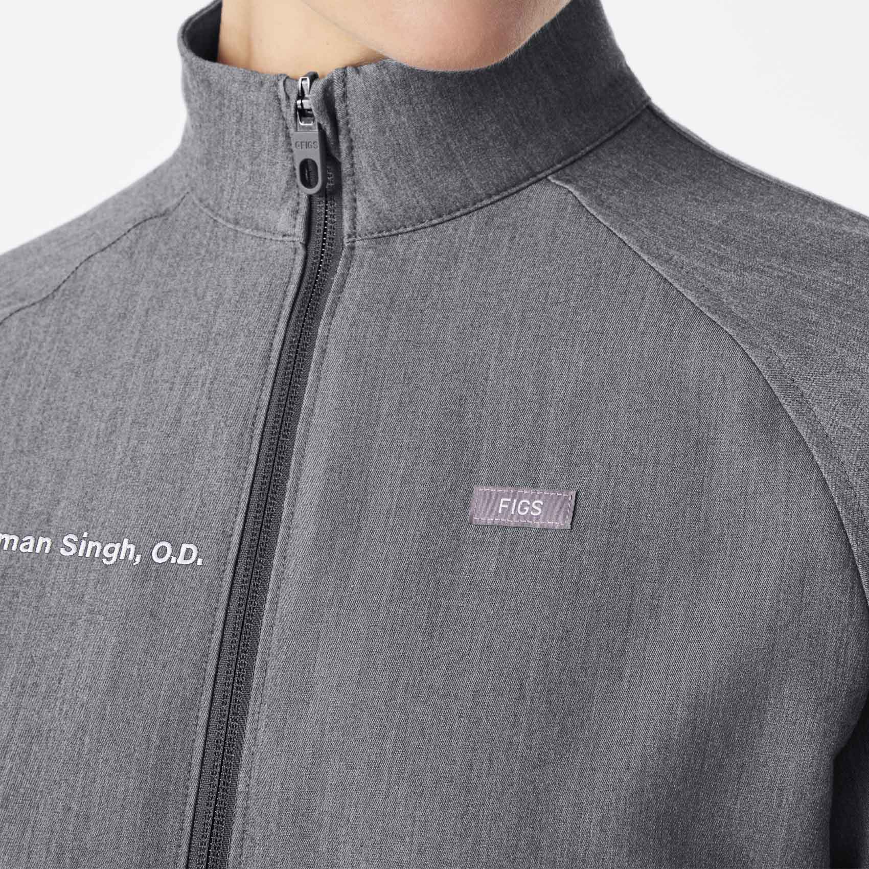 Sydney Scrub Jacket - Graphite