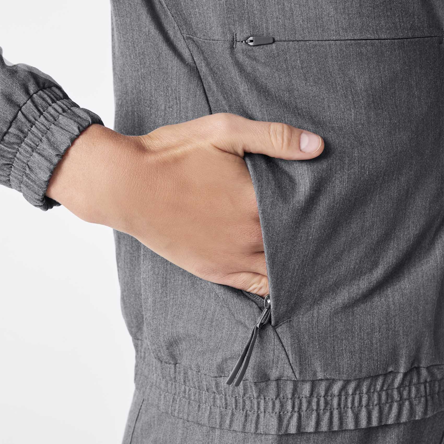 Sydney Scrub Jacket - Graphite