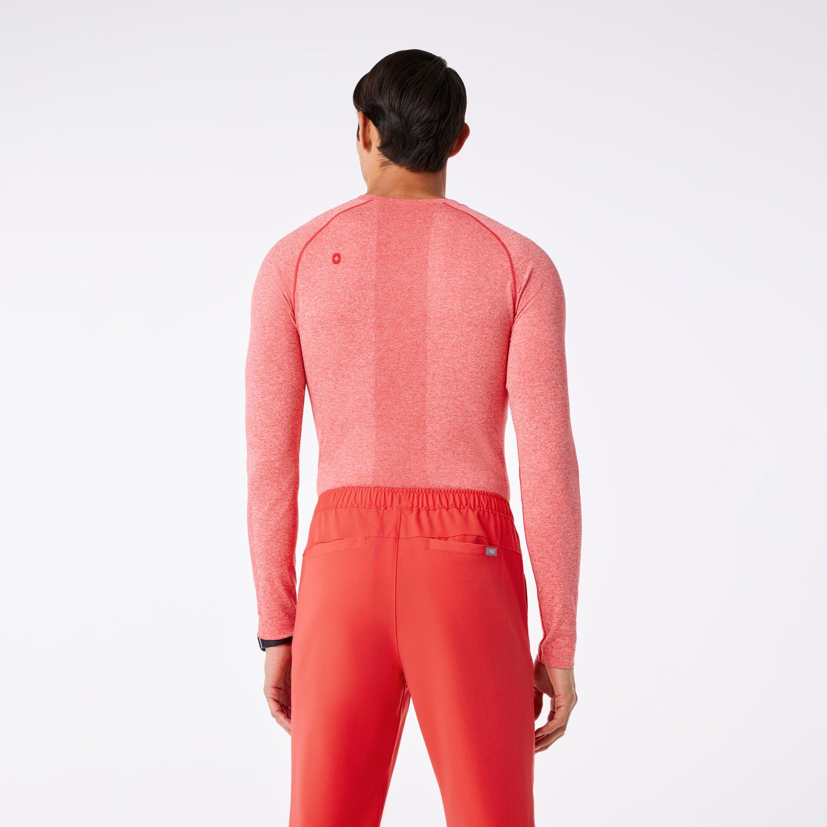 Makato Seamless Long-Sleeve Underscrub - Hibiscus