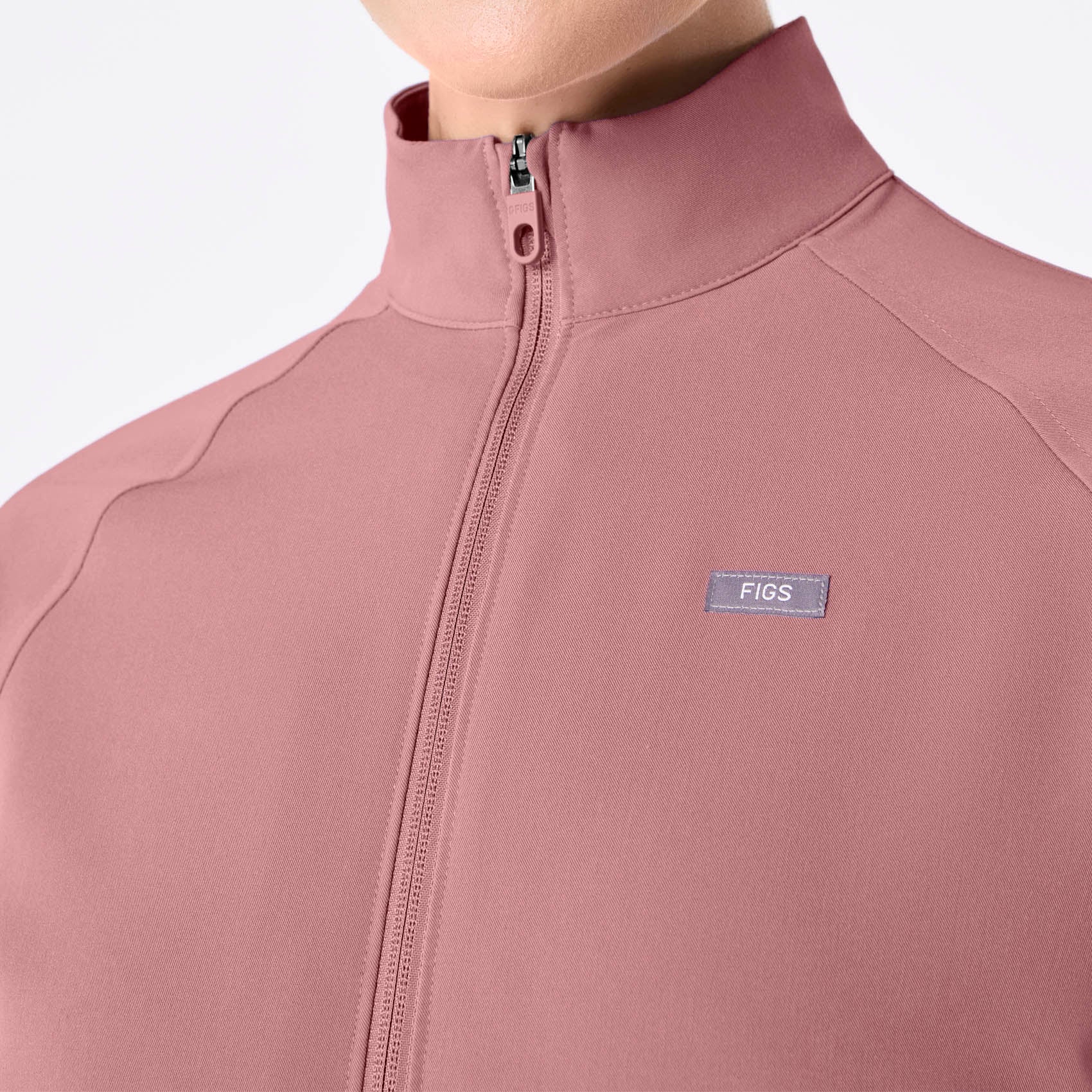 Sydney Scrub Jacket - Mauve