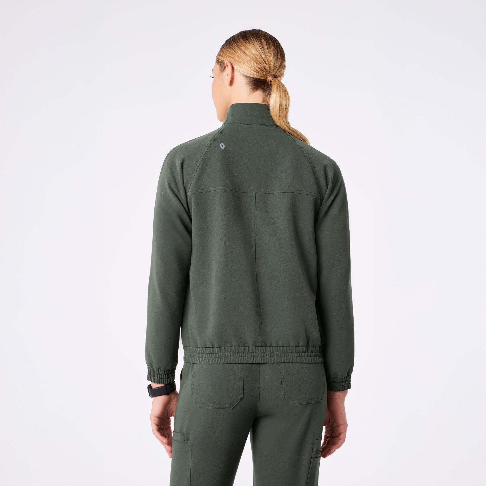Sydney Scrub Jacket - Moss