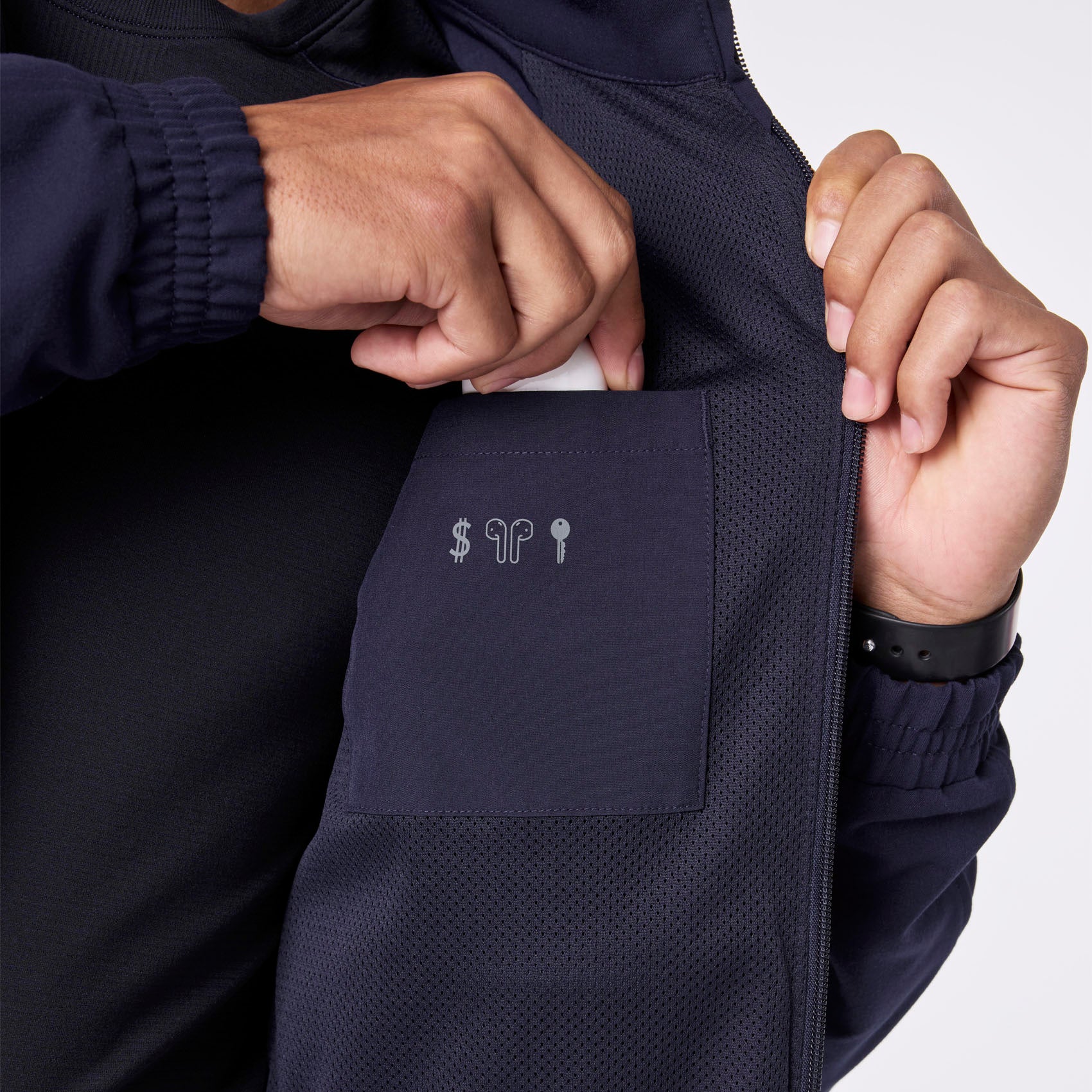 Cobaki Scrub Jacket - Navy
