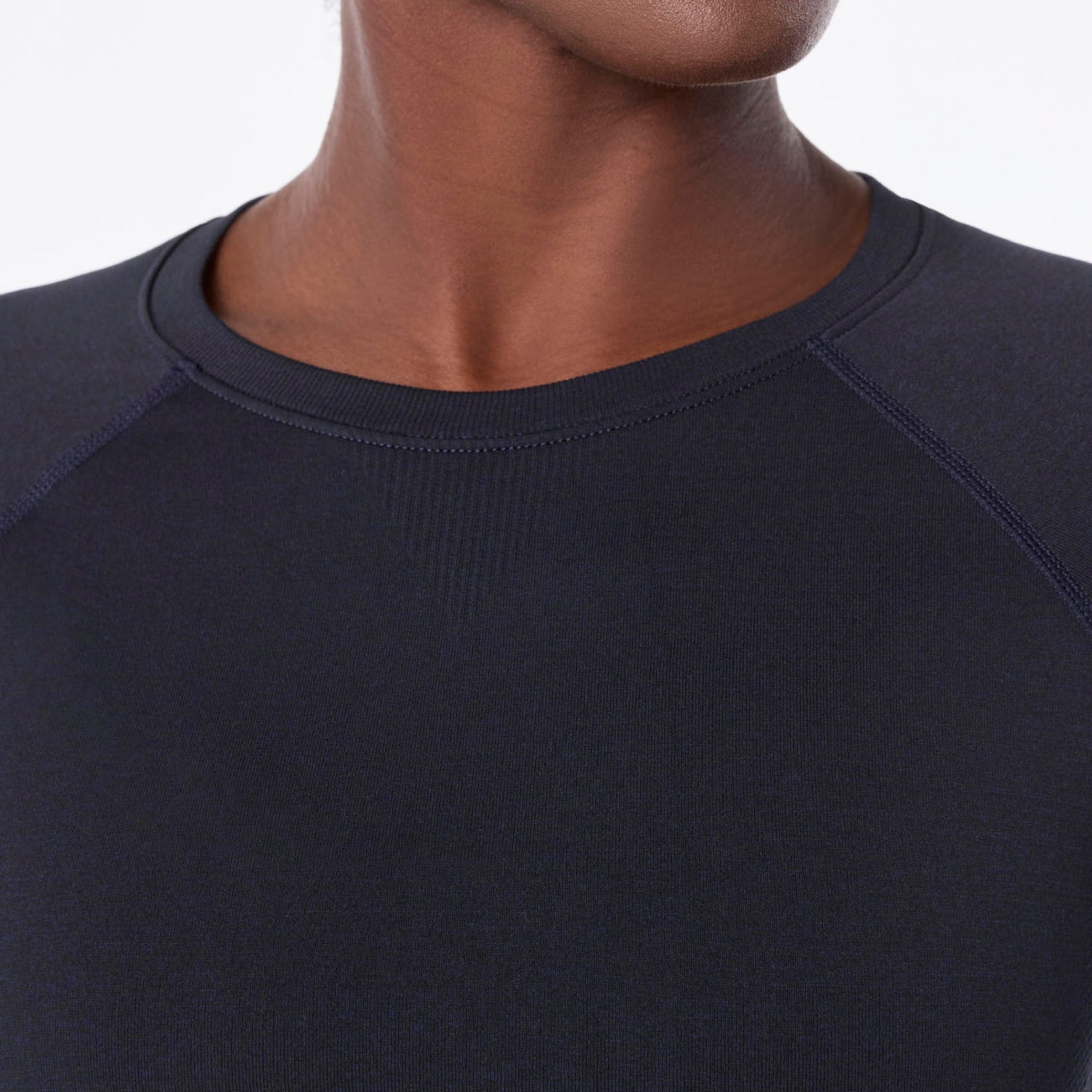 Salta Seamless ¾ Sleeve Underscrub - Navy
