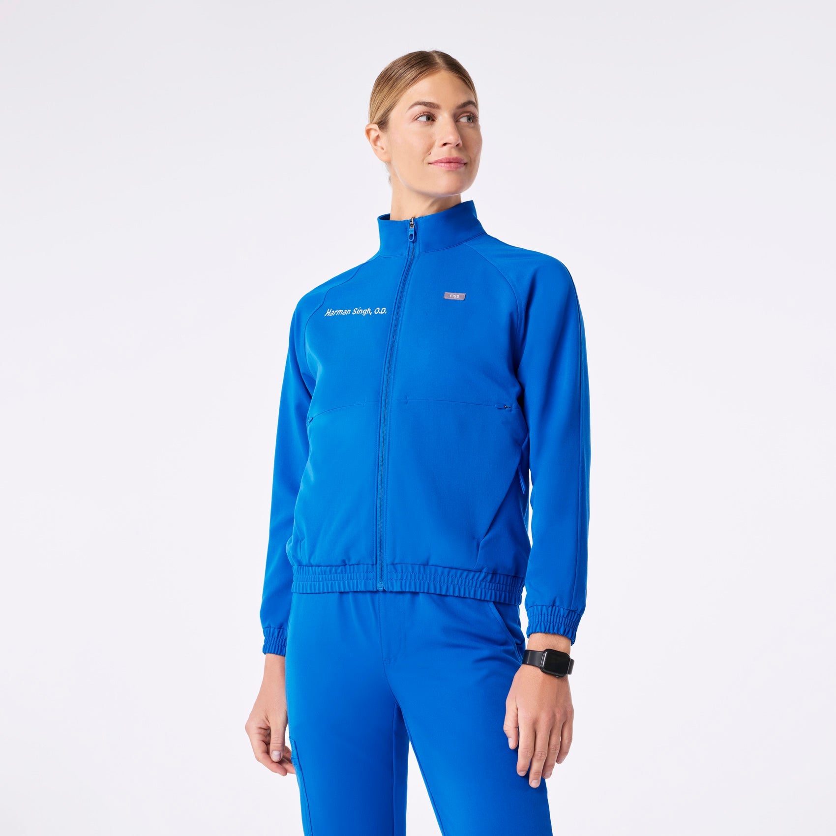 Sydney Scrub Jacket - Royal Blue