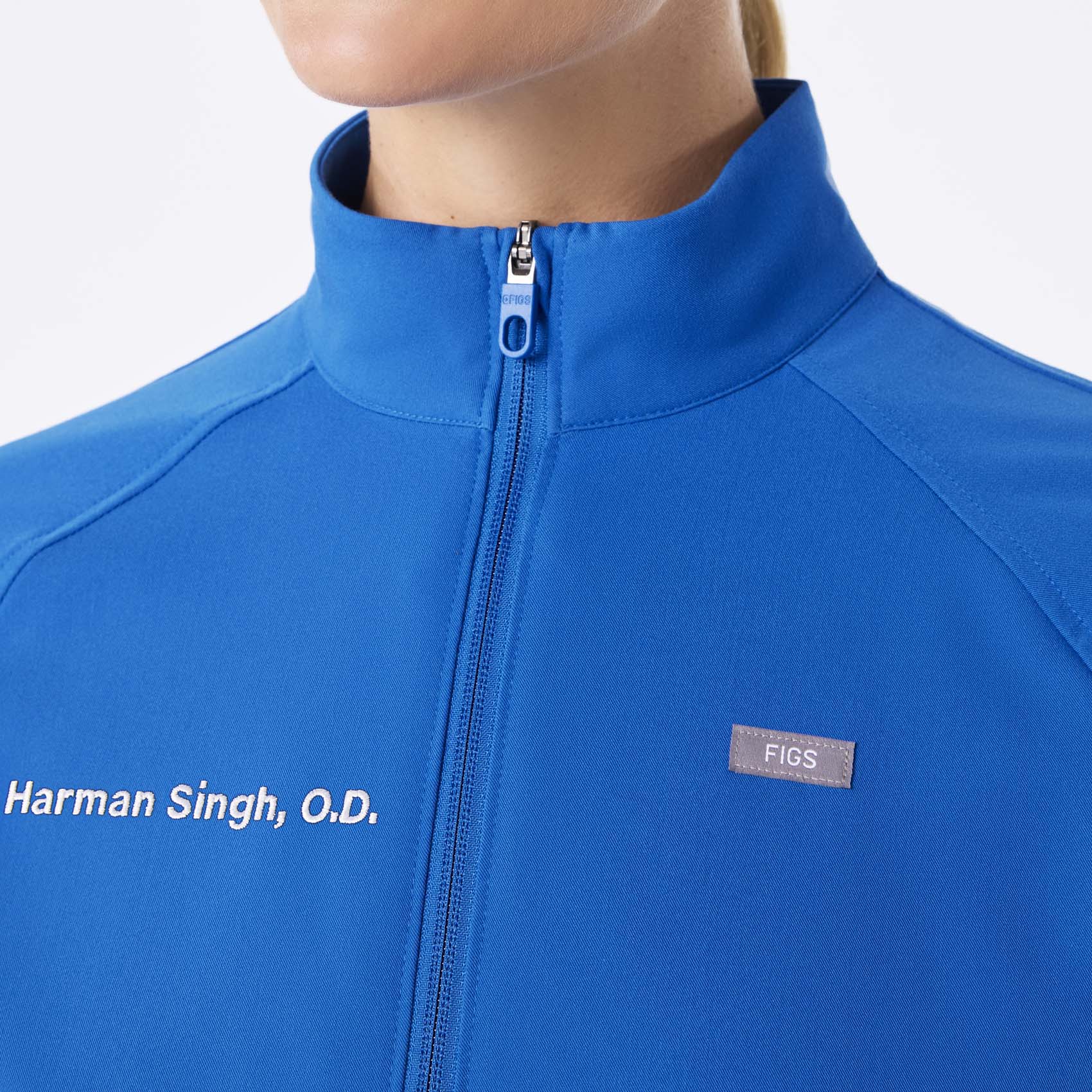 Sydney Scrub Jacket - Royal Blue