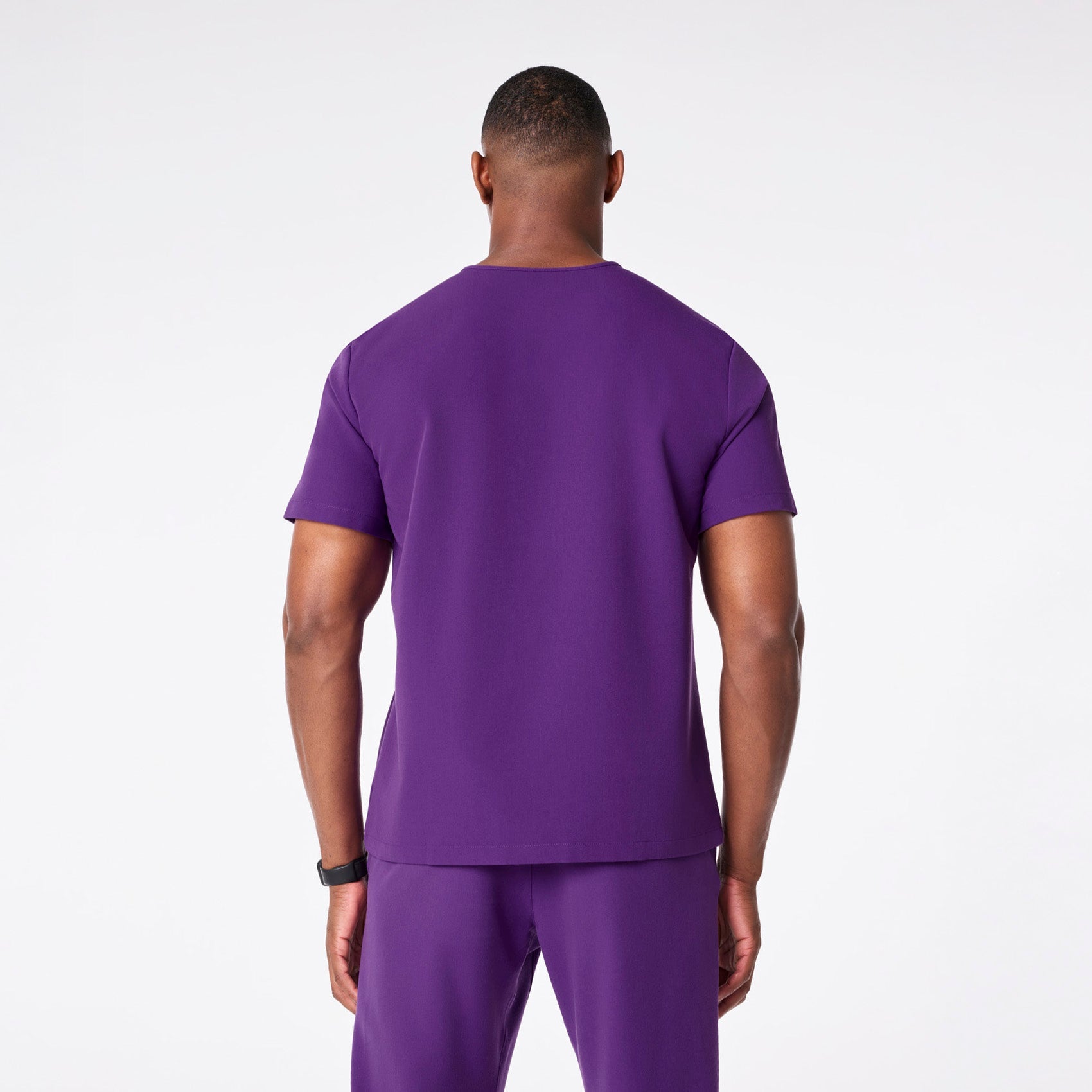 Leon Scrub Top™ - Digital Grape