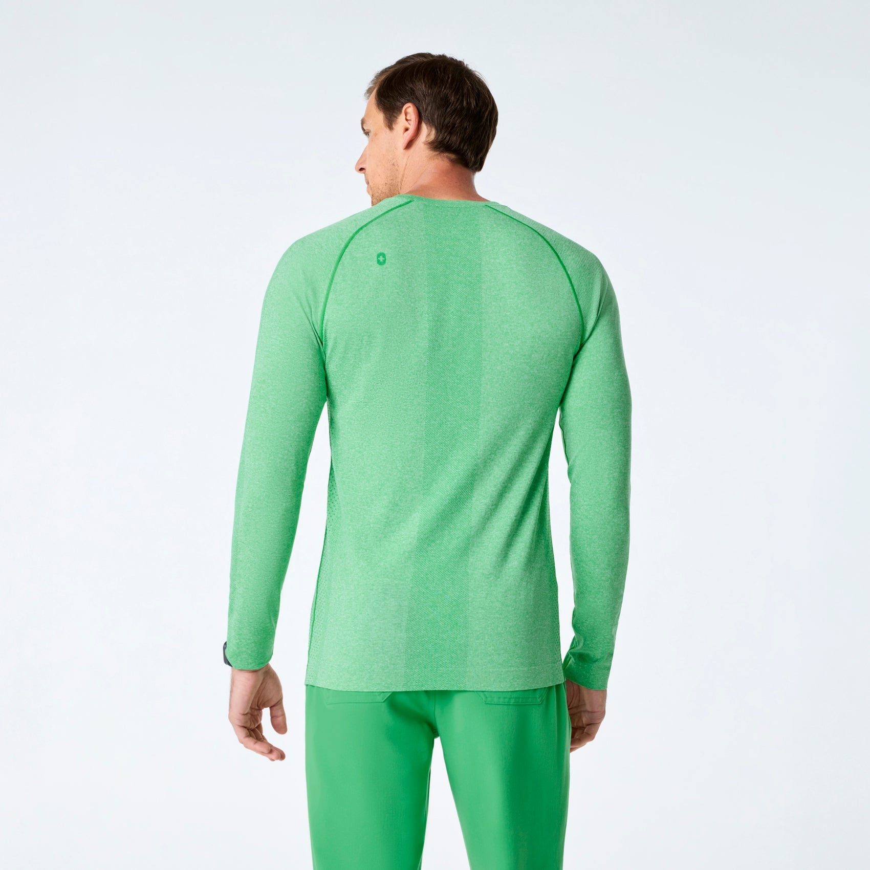 Makato Seamless Long-Sleeve Underscrub - Emerald