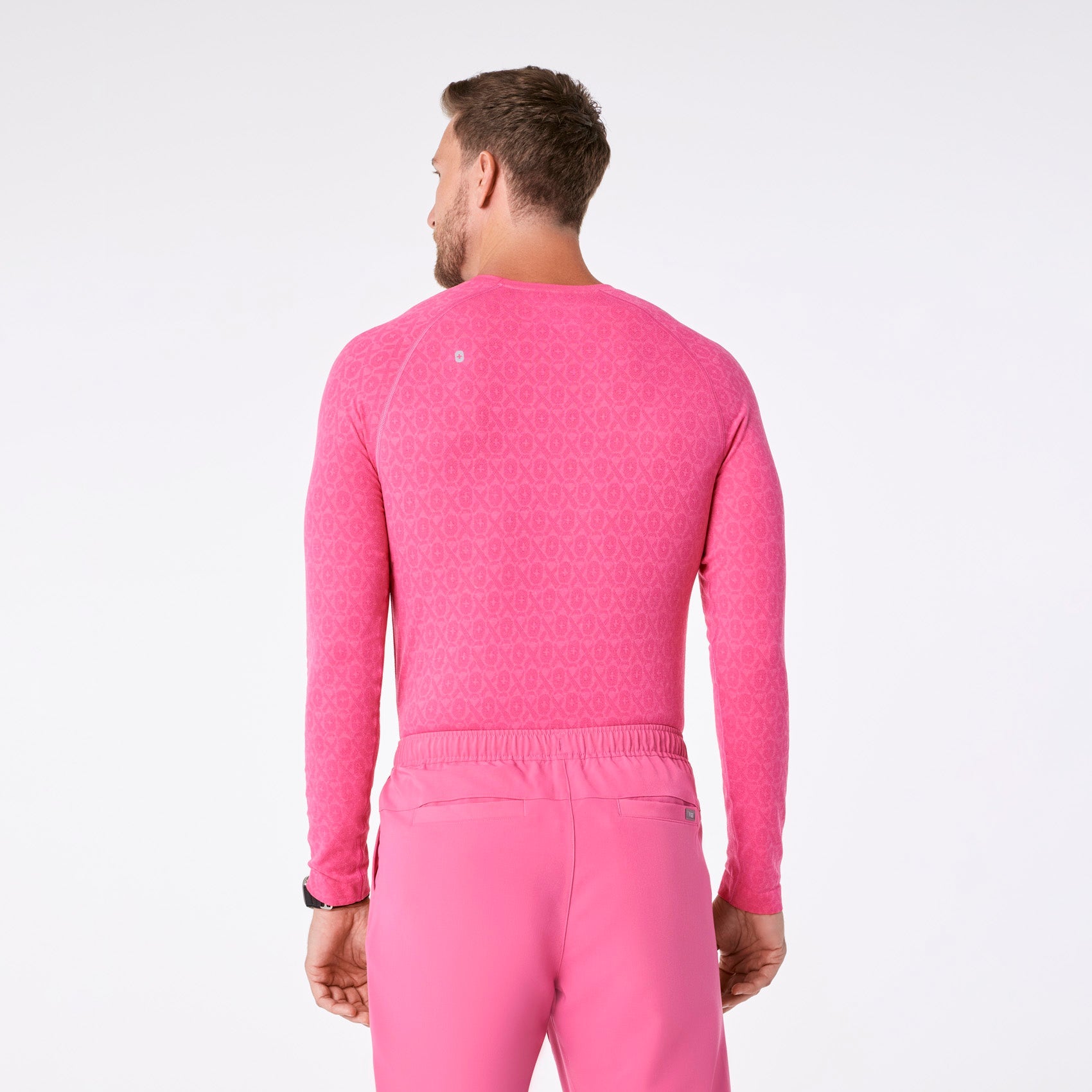 Makato Seamless Long-Sleeve Underscrub - F*ing Pink