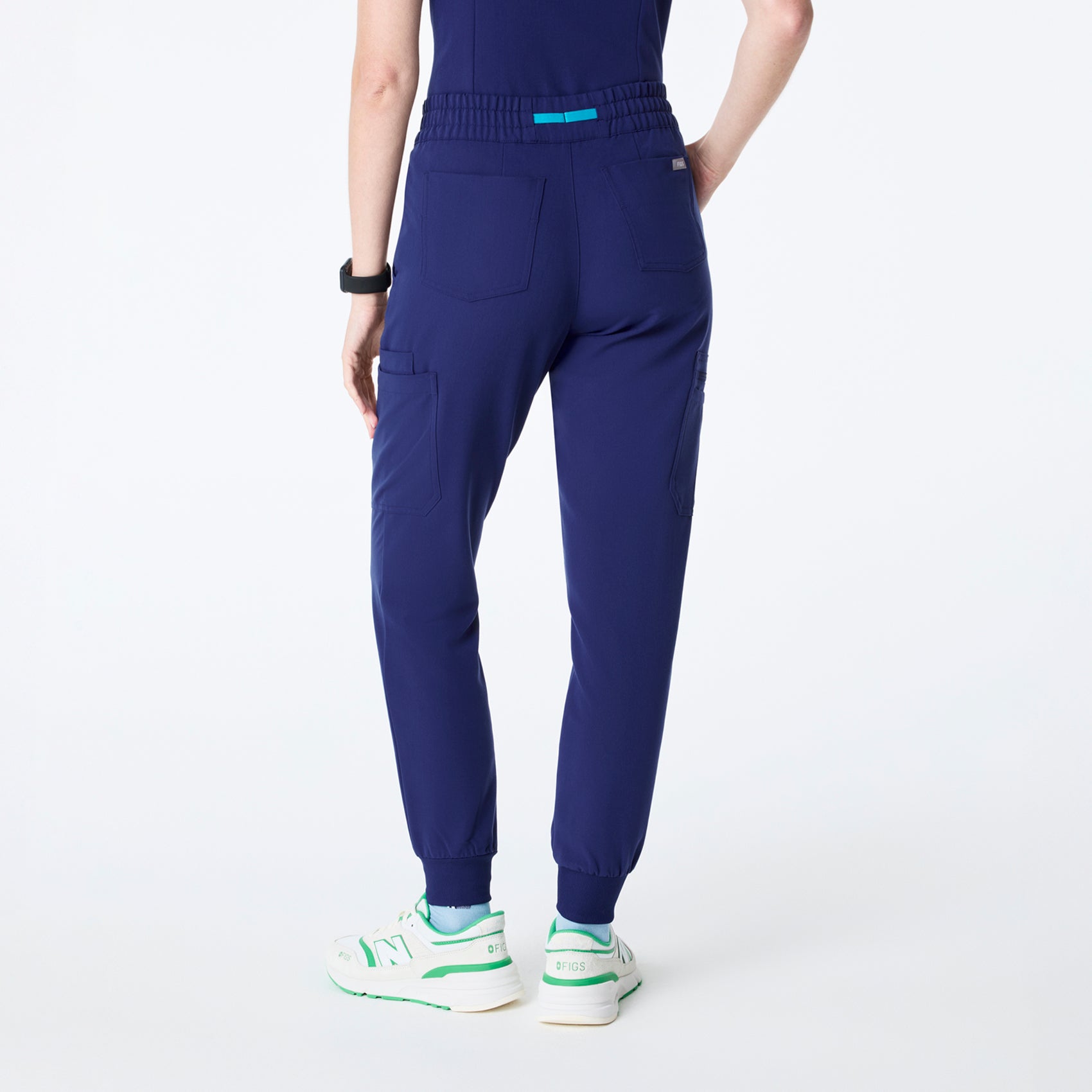 Uman Jogger Scrub Pant - Sapphire