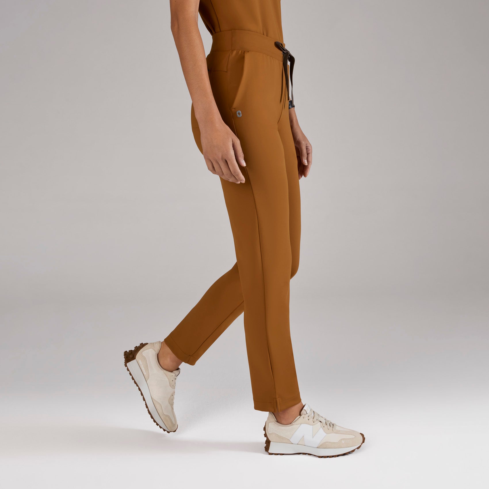 Tena Slim Tapered Scrub Pant - Alder