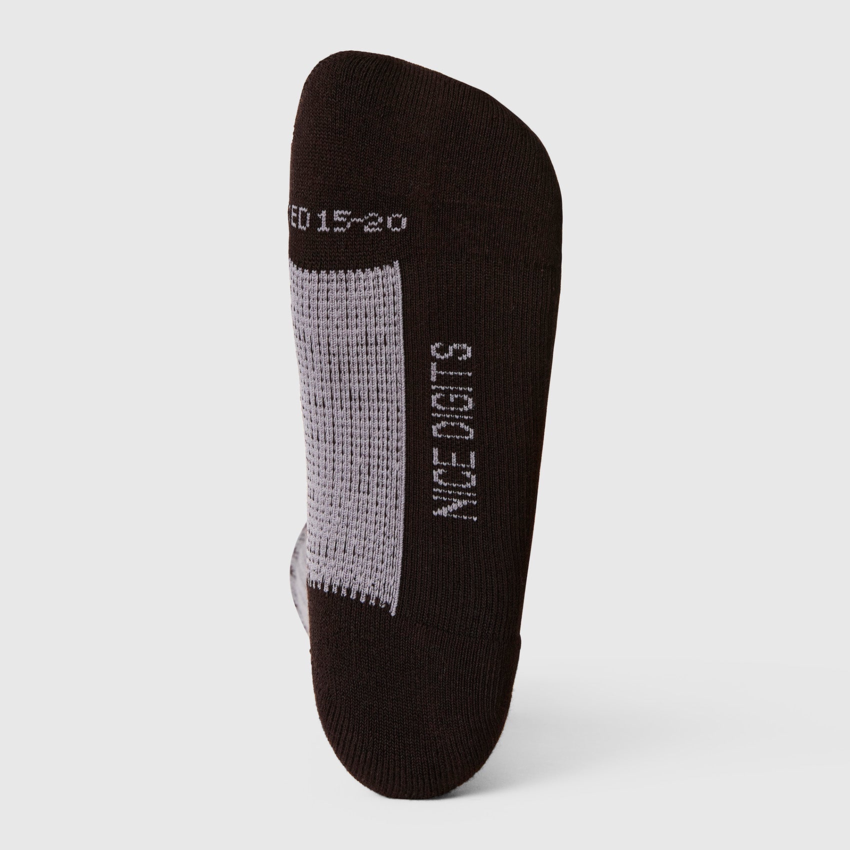 FIGS | ArchTek® Crew Compression Socks 15-20 mmHg - Two Tone/Black