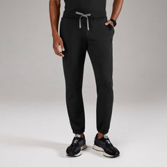 Forster Slim Jogger Scrub Pant - Black