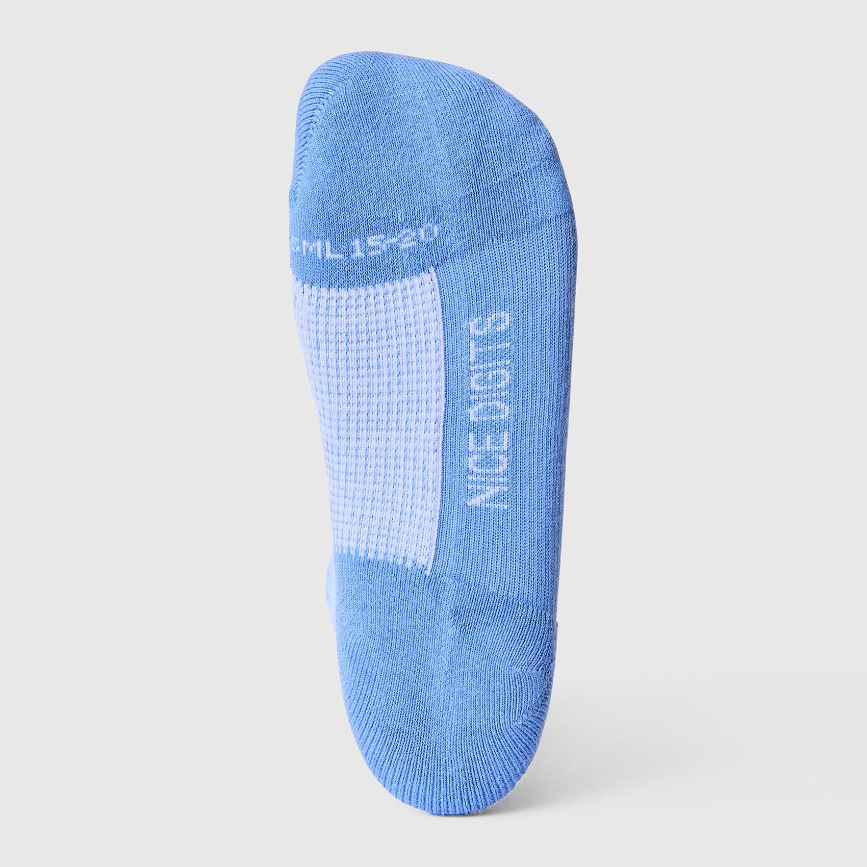 FIGS | ArchTek® Crew Compression Socks 15-20 mmHg - Two Tone/Ceil Blue