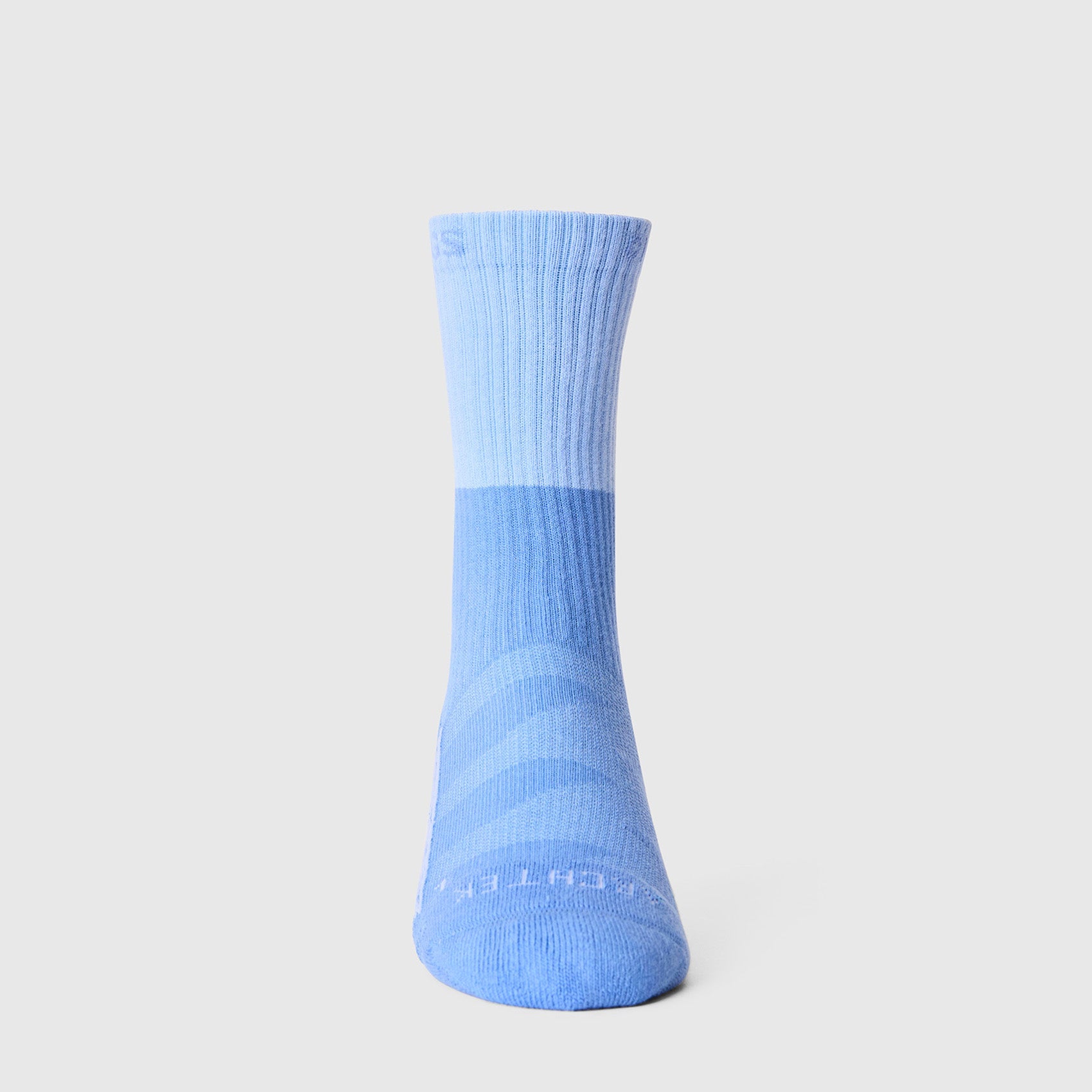 FIGS | ArchTek® Crew Compression Socks 15-20 mmHg - Two Tone/Ceil Blue