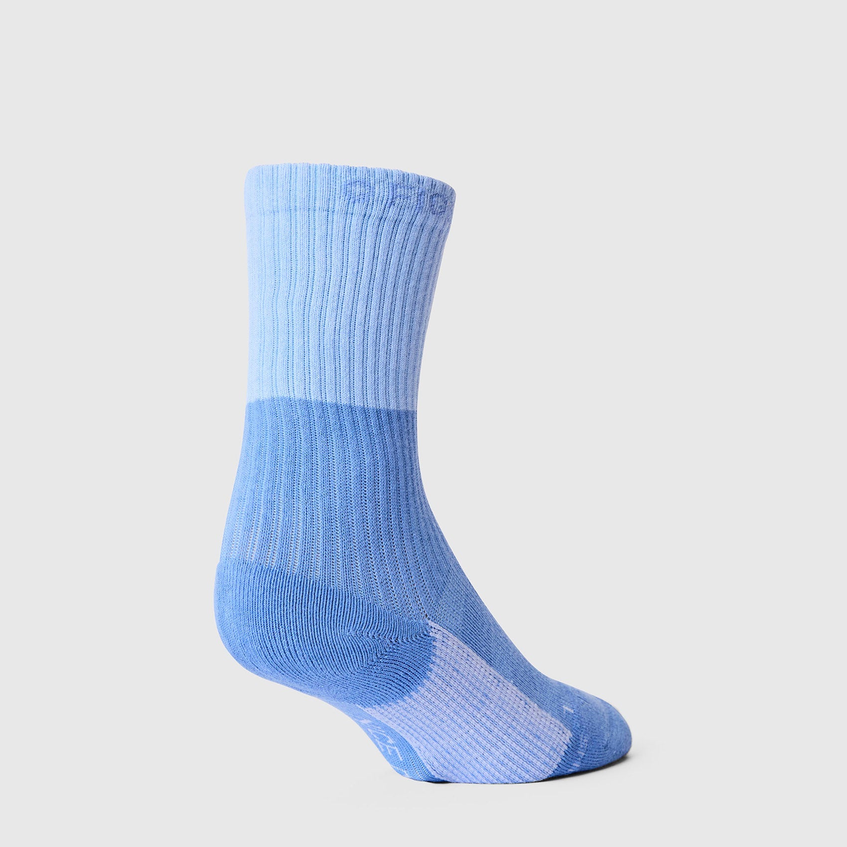 FIGS | ArchTek® Crew Compression Socks 15-20 mmHg - Two Tone/Ceil Blue