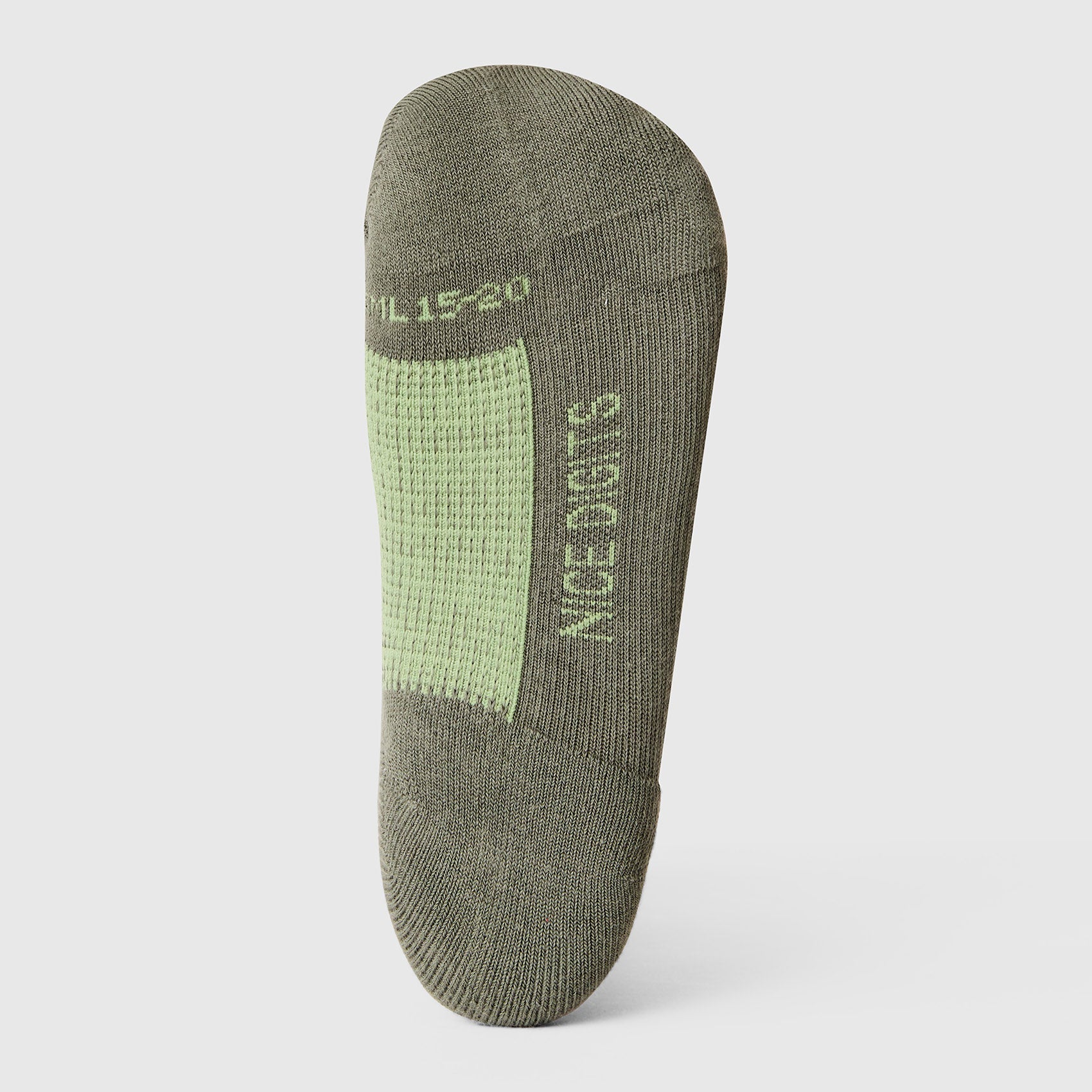 FIGS | ArchTek® Crew Compression Socks 15-20 mmHg - Stripe/Moss