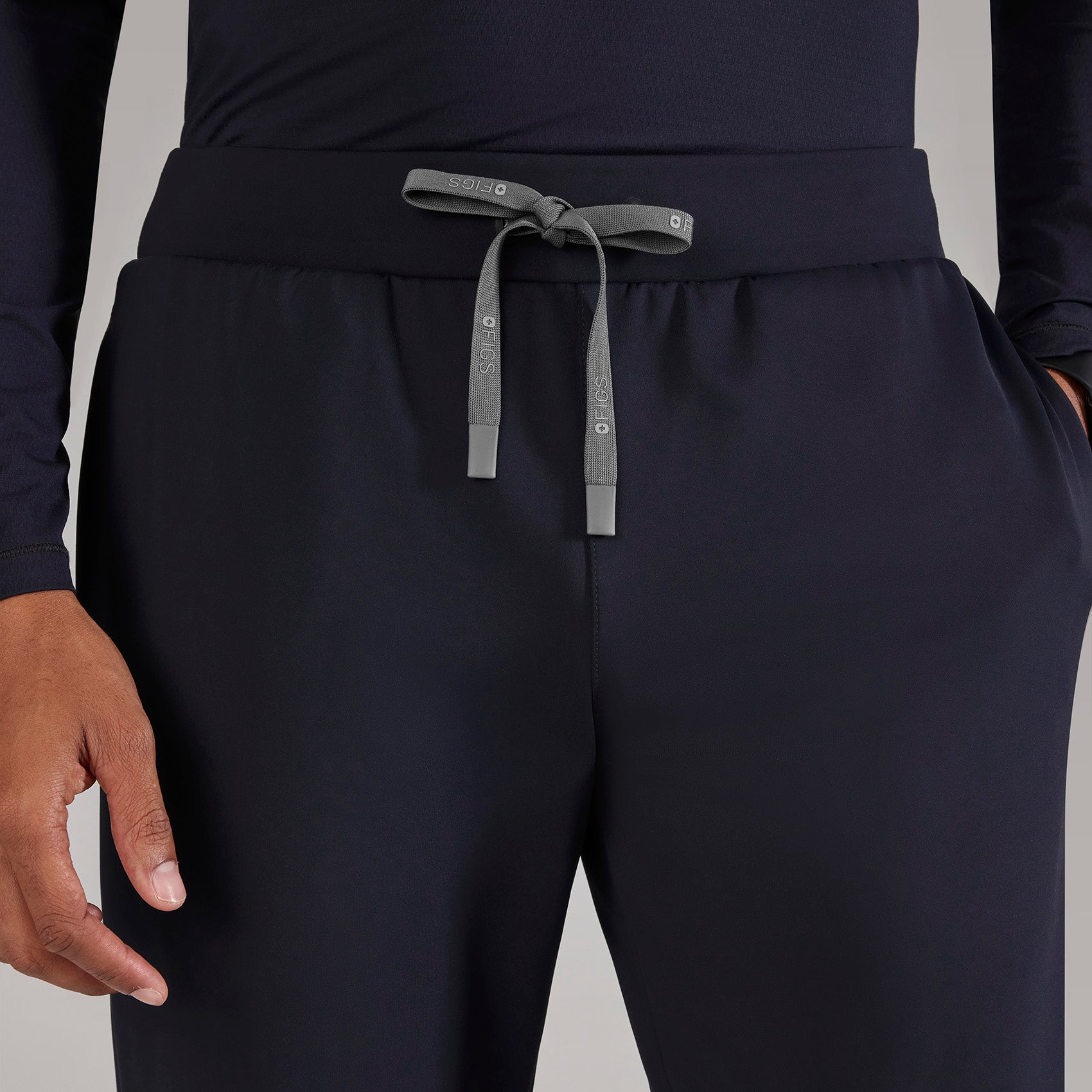 Forster Slim Jogger Scrub Pant - Navy