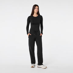 Off-Shift Straight-Leg Sweatpants™ - Black