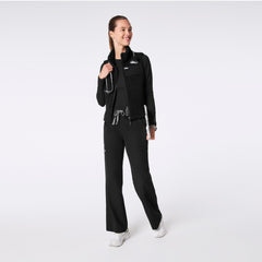 High-Pile Fleece Vest - Black