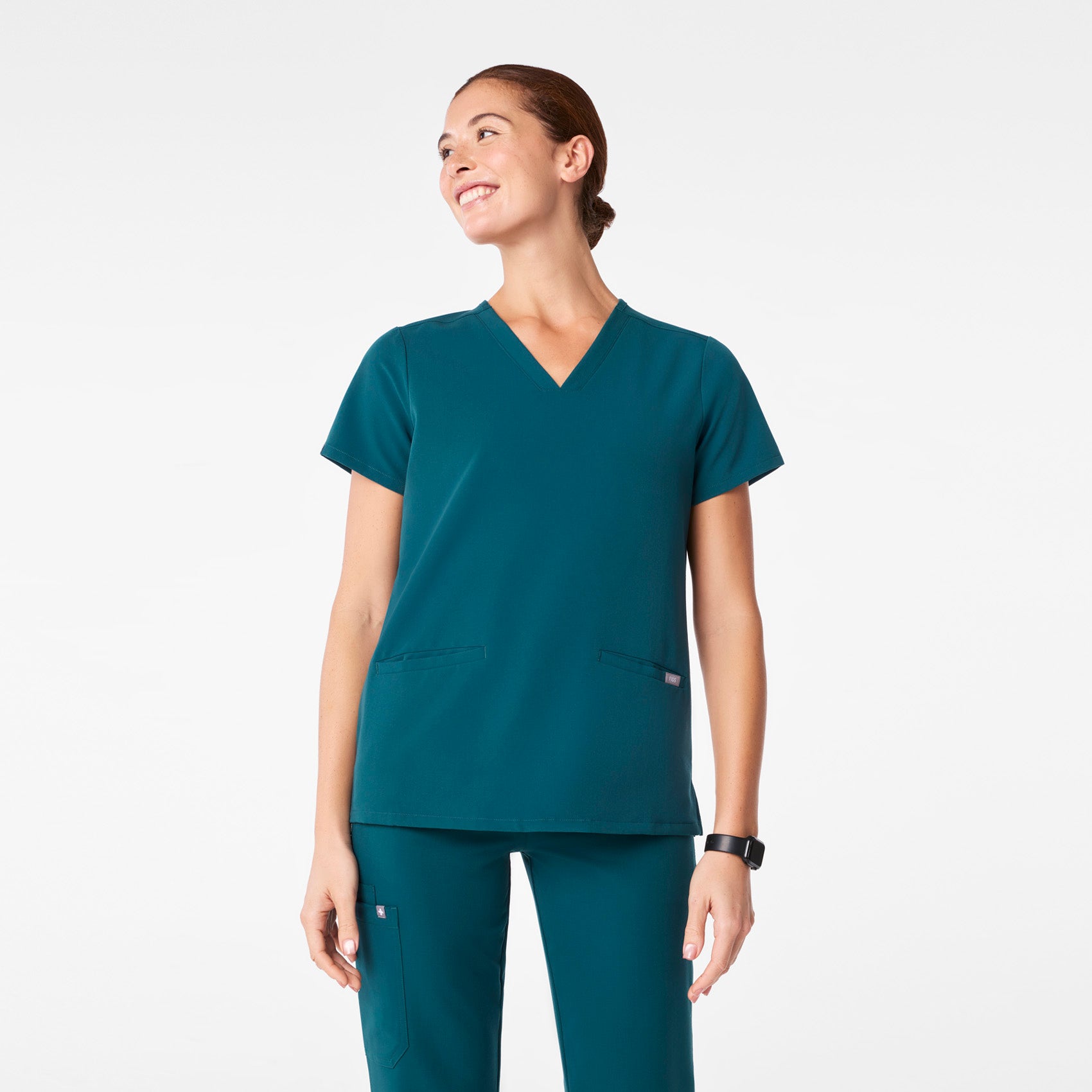 Casma Scrub Top™ - Caribbean Blue