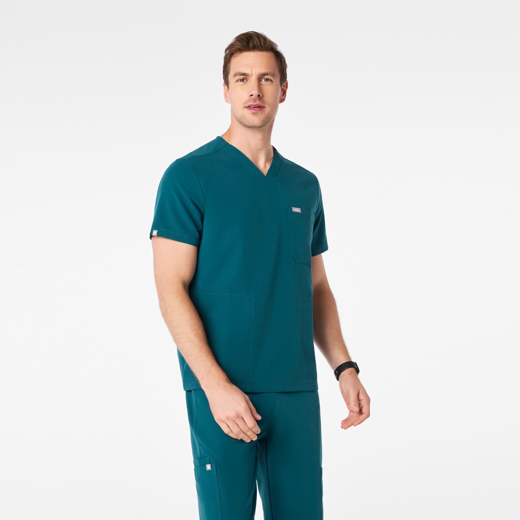 Chisec Scrub Top™ - Caribbean Blue