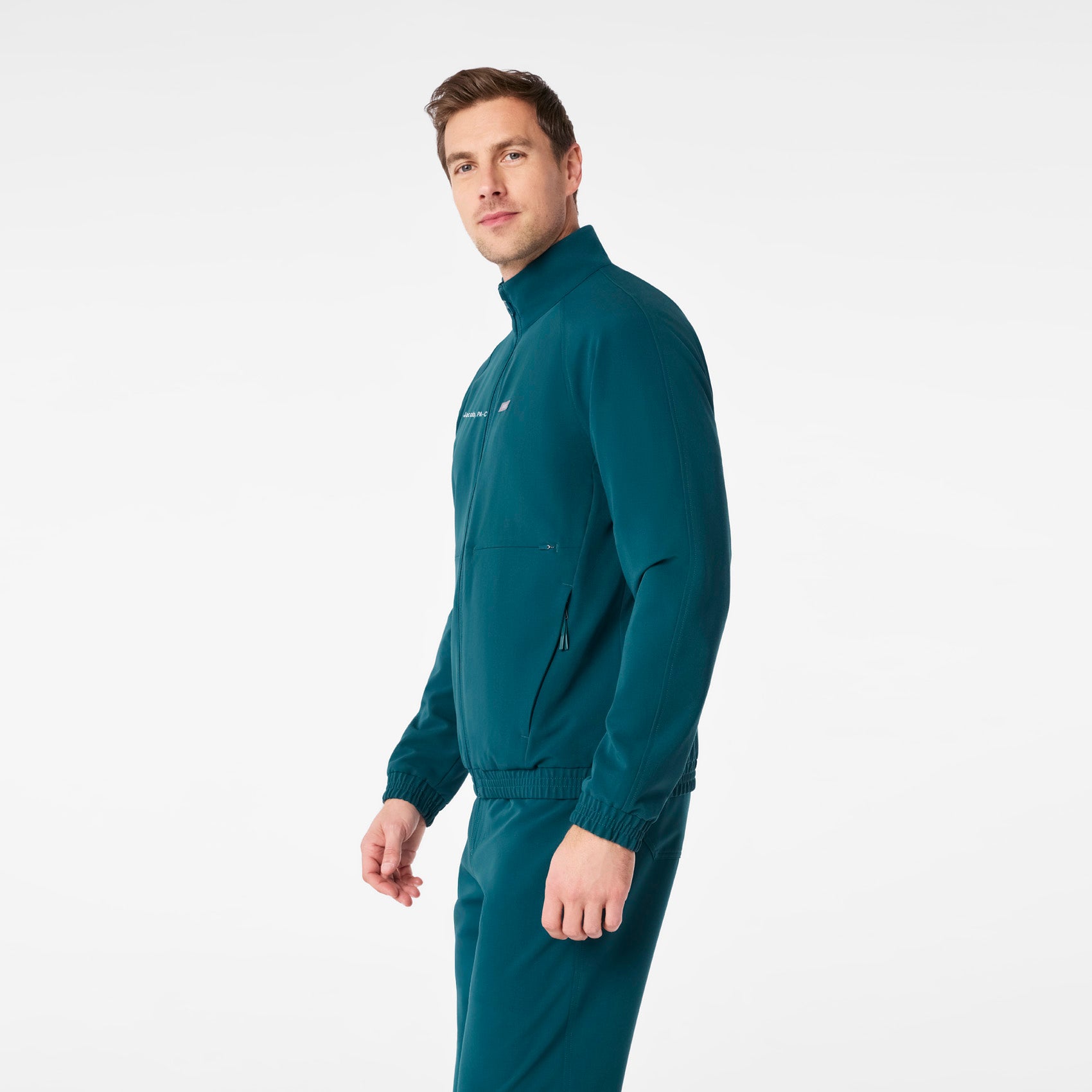 Cobaki Scrub Jacket - Caribbean Blue