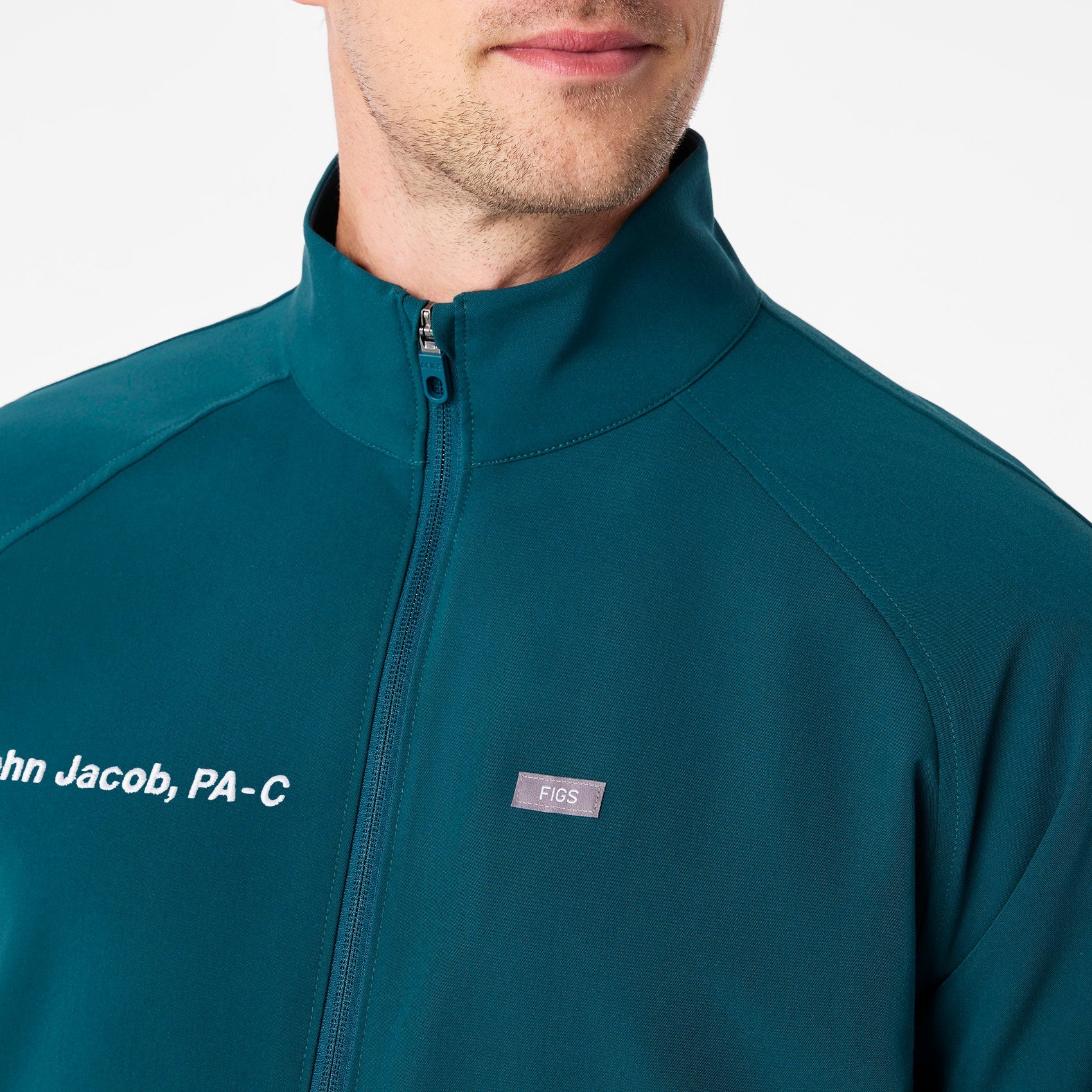 Cobaki Scrub Jacket - Caribbean Blue