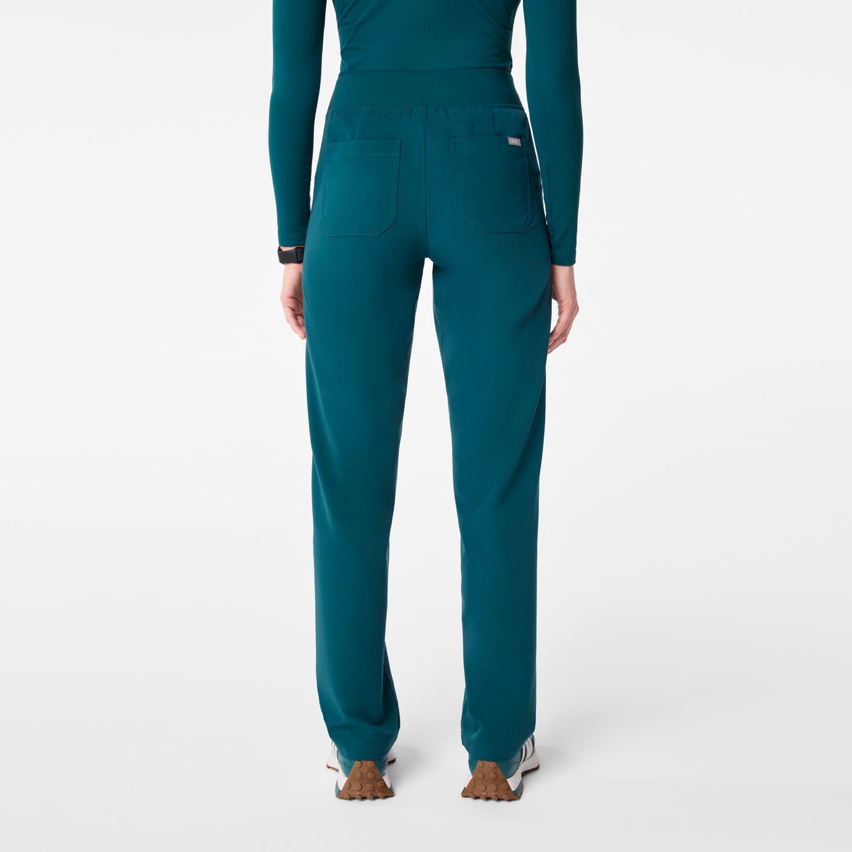 Livingston High-Rise Straight-Leg Scrub Pant™ - Caribbean Blue