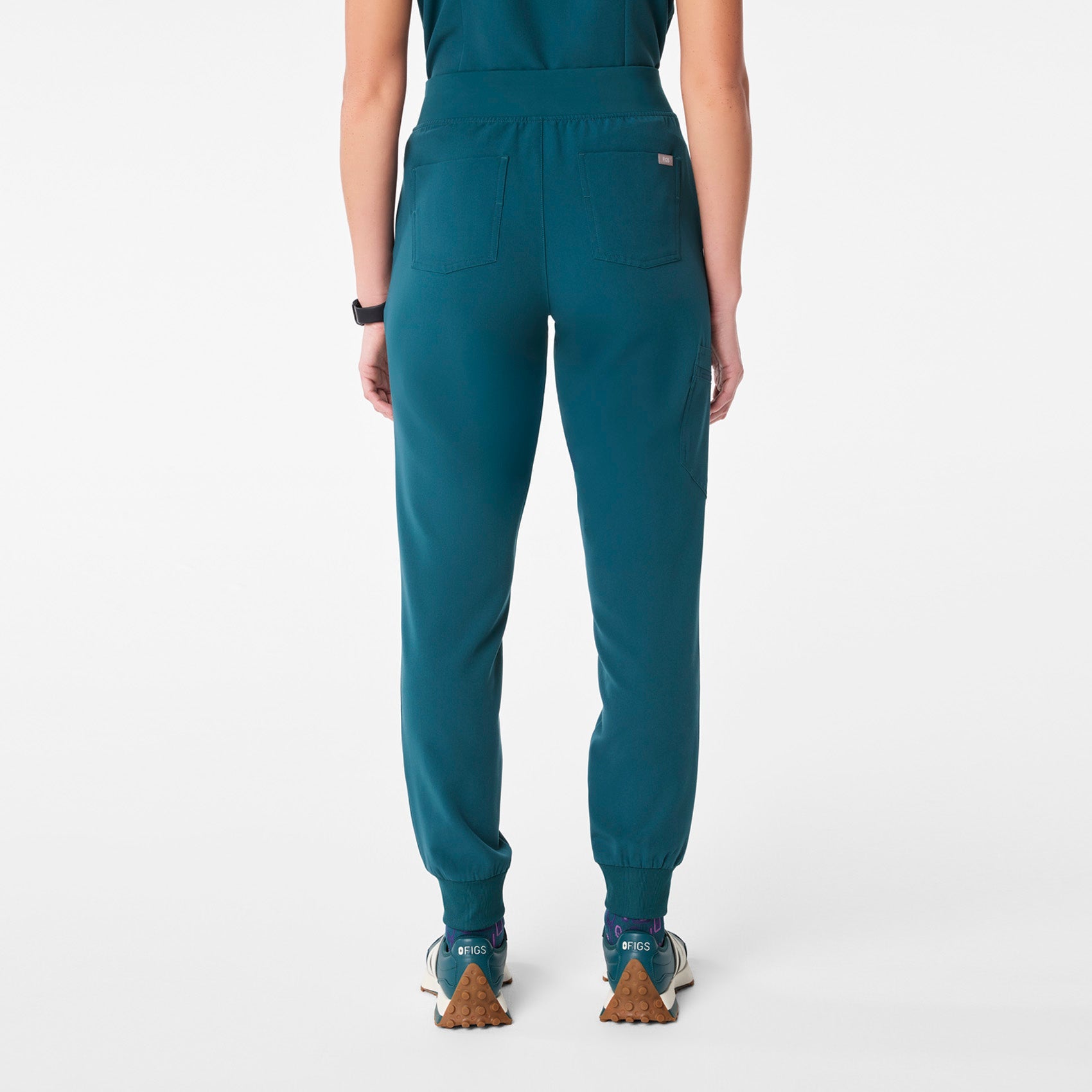 Zamora High-Rise Jogger Scrub Pant™ - Caribbean Blue