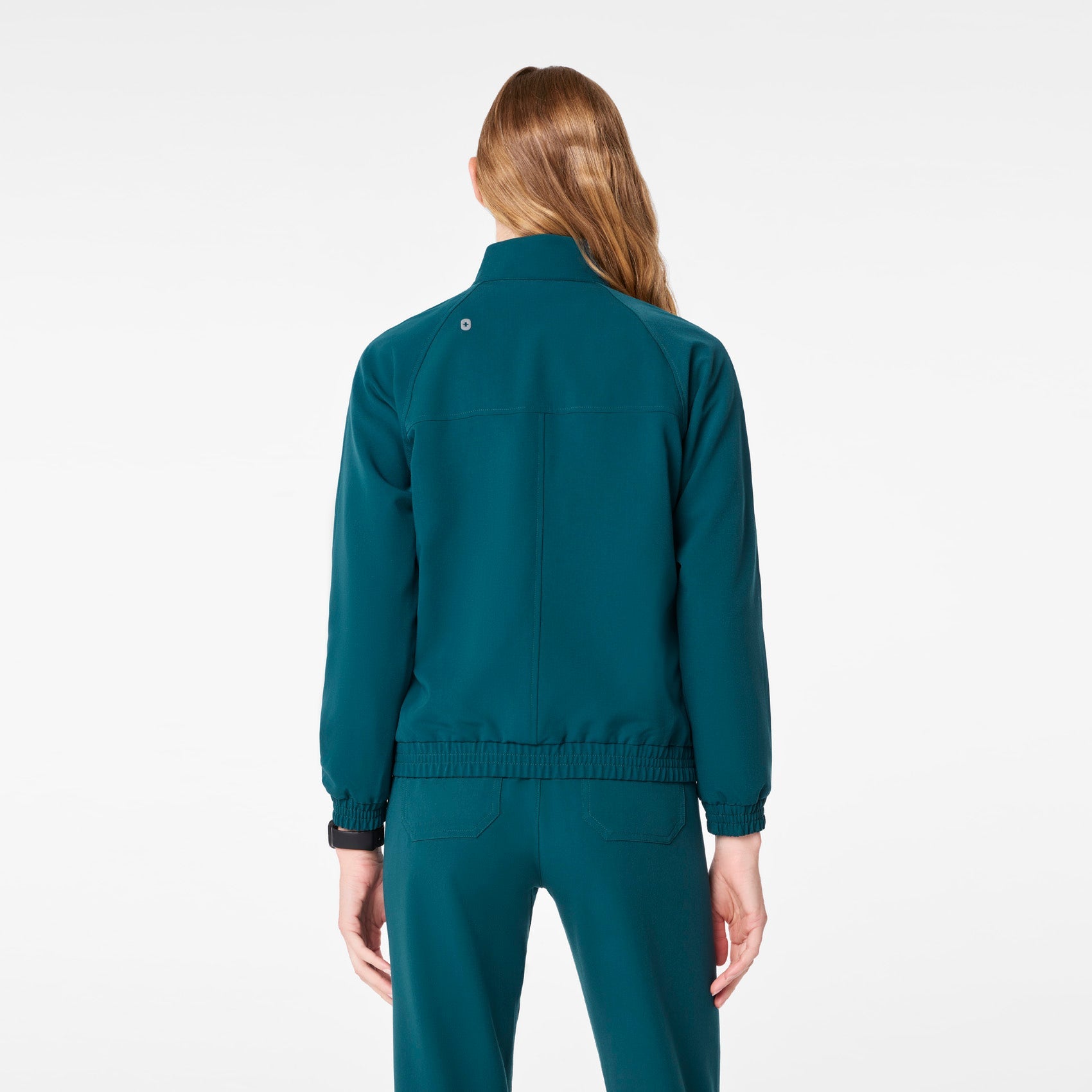 Sydney Scrub Jacket - Caribbean Blue