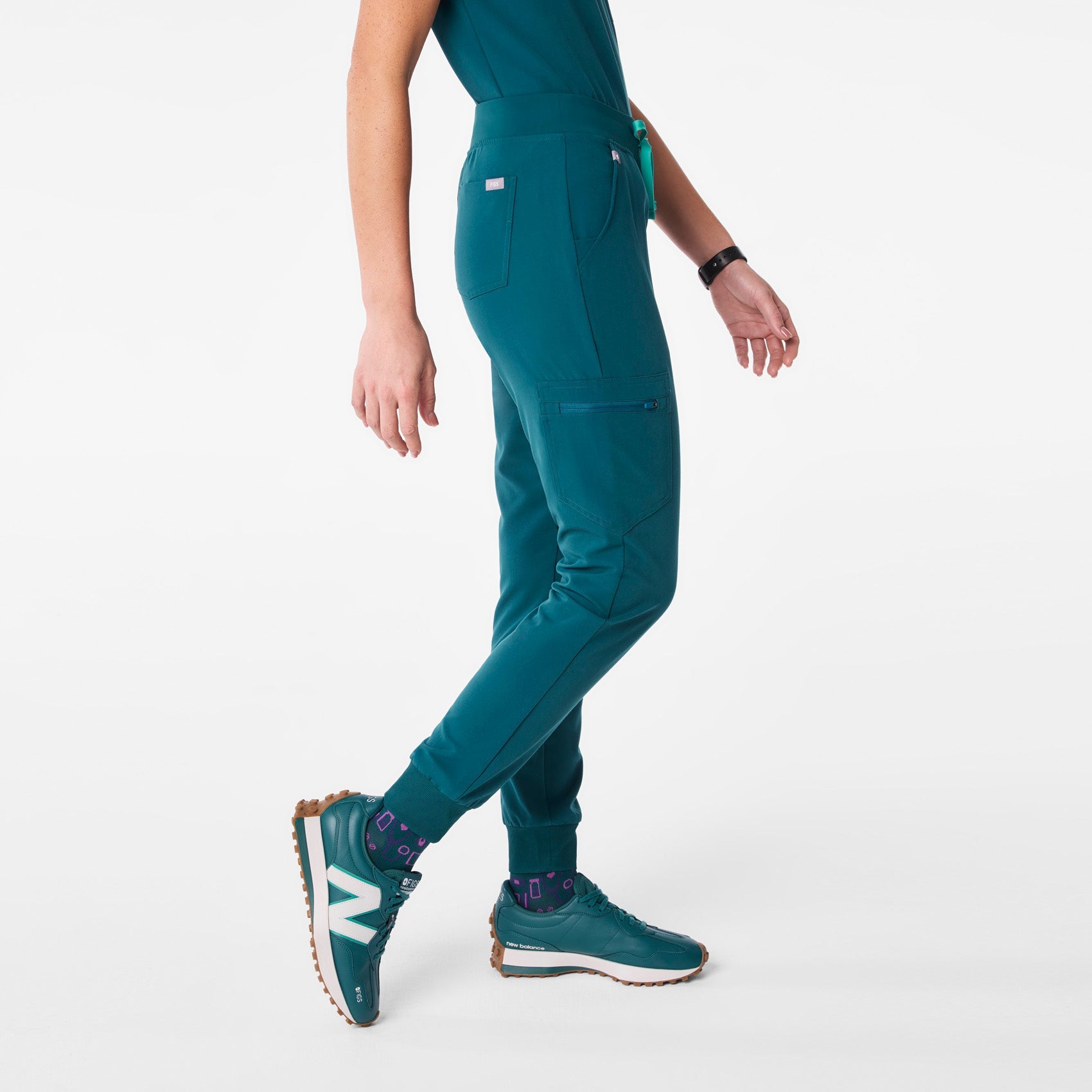 Zamora Jogger Scrub Pant™ - Caribbean Blue