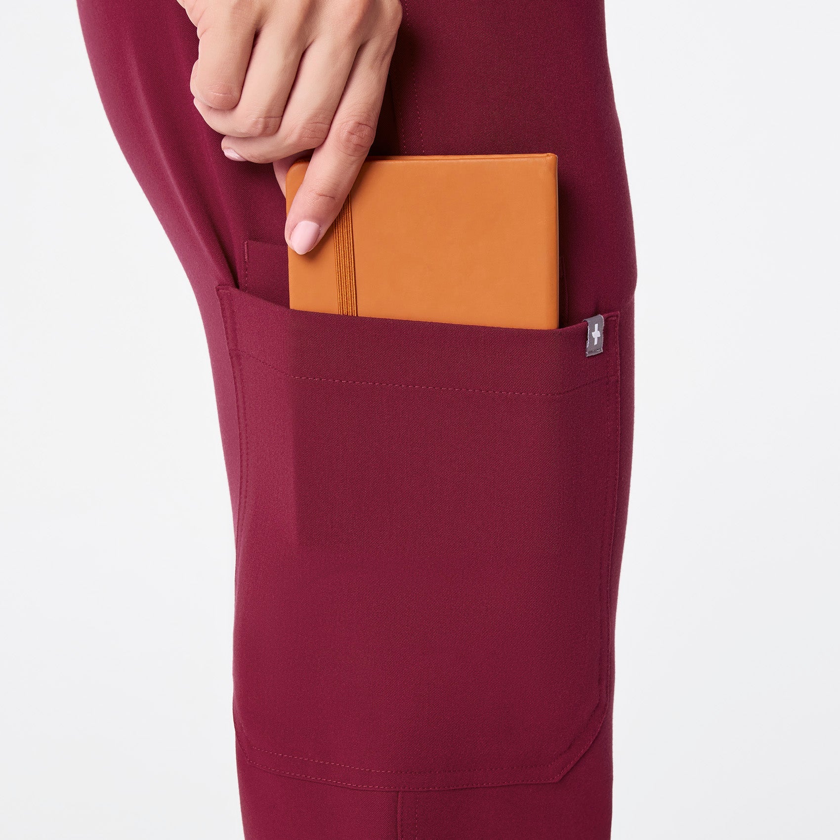 Kade Straight-Leg Scrub Pant™ - Deep Cranberry
