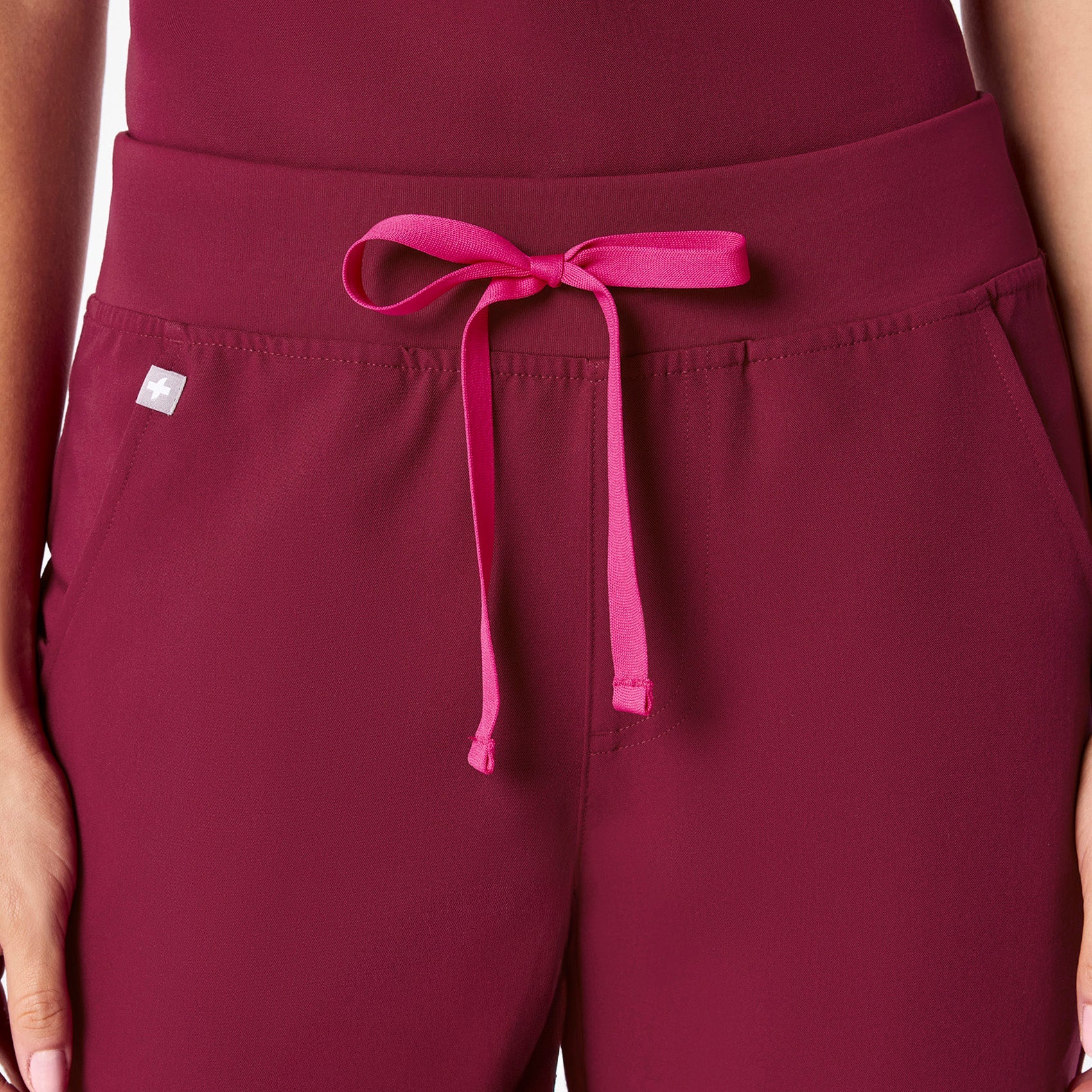 Zamora Jogger Scrub Pant™ - Deep Cranberry