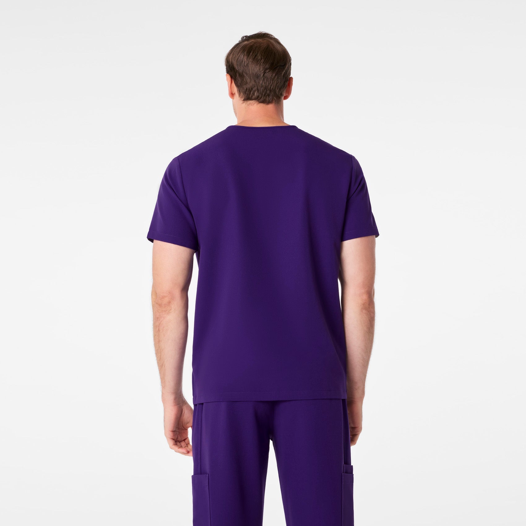 Chisec Scrub Top™ - Purple Pulse