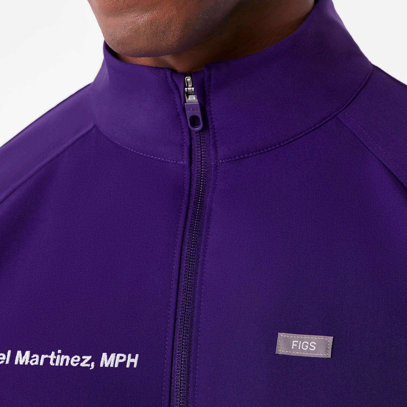 Cobaki Scrub Jacket - Purple Pulse