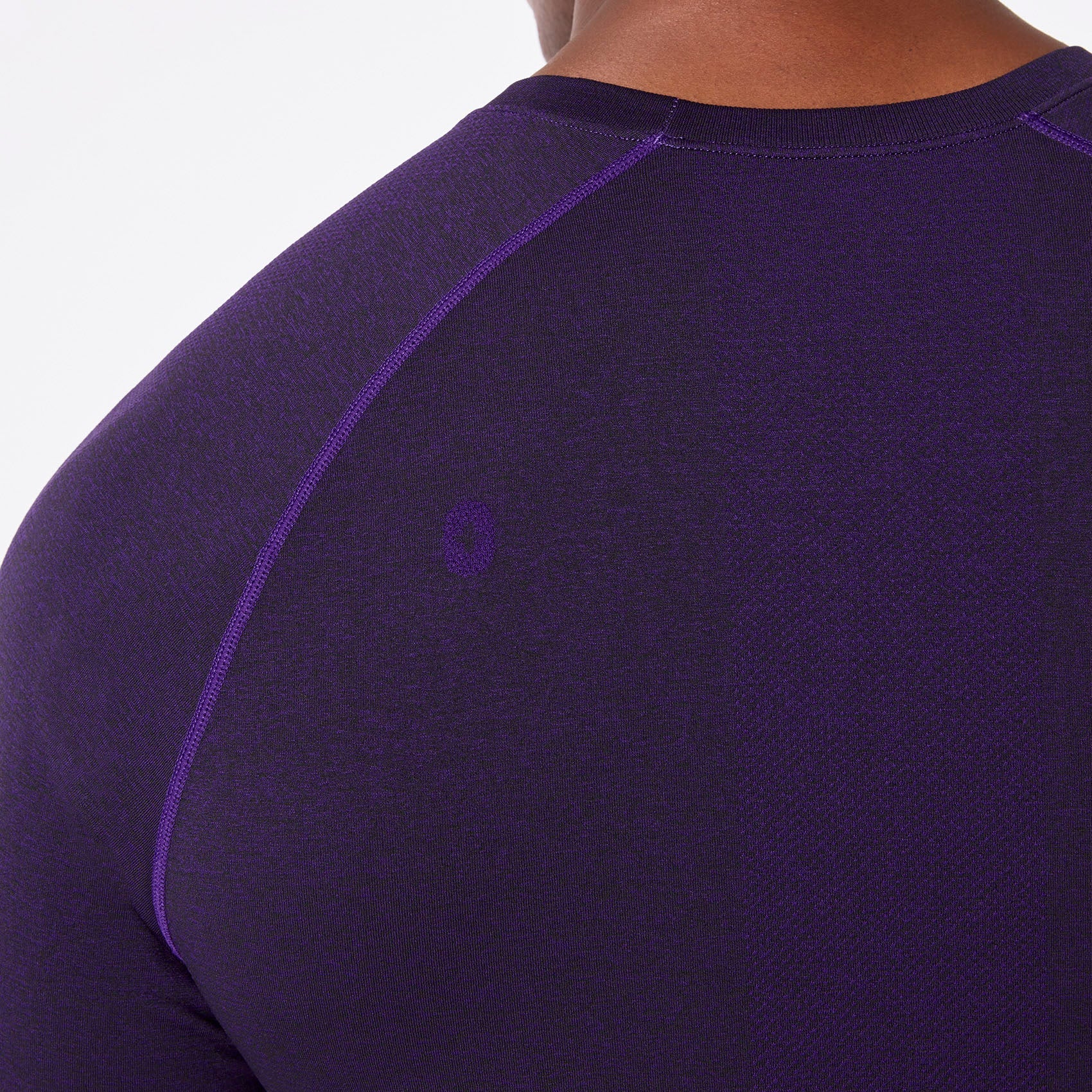 Makato Seamless Long-Sleeve Underscrub - Purple Pulse