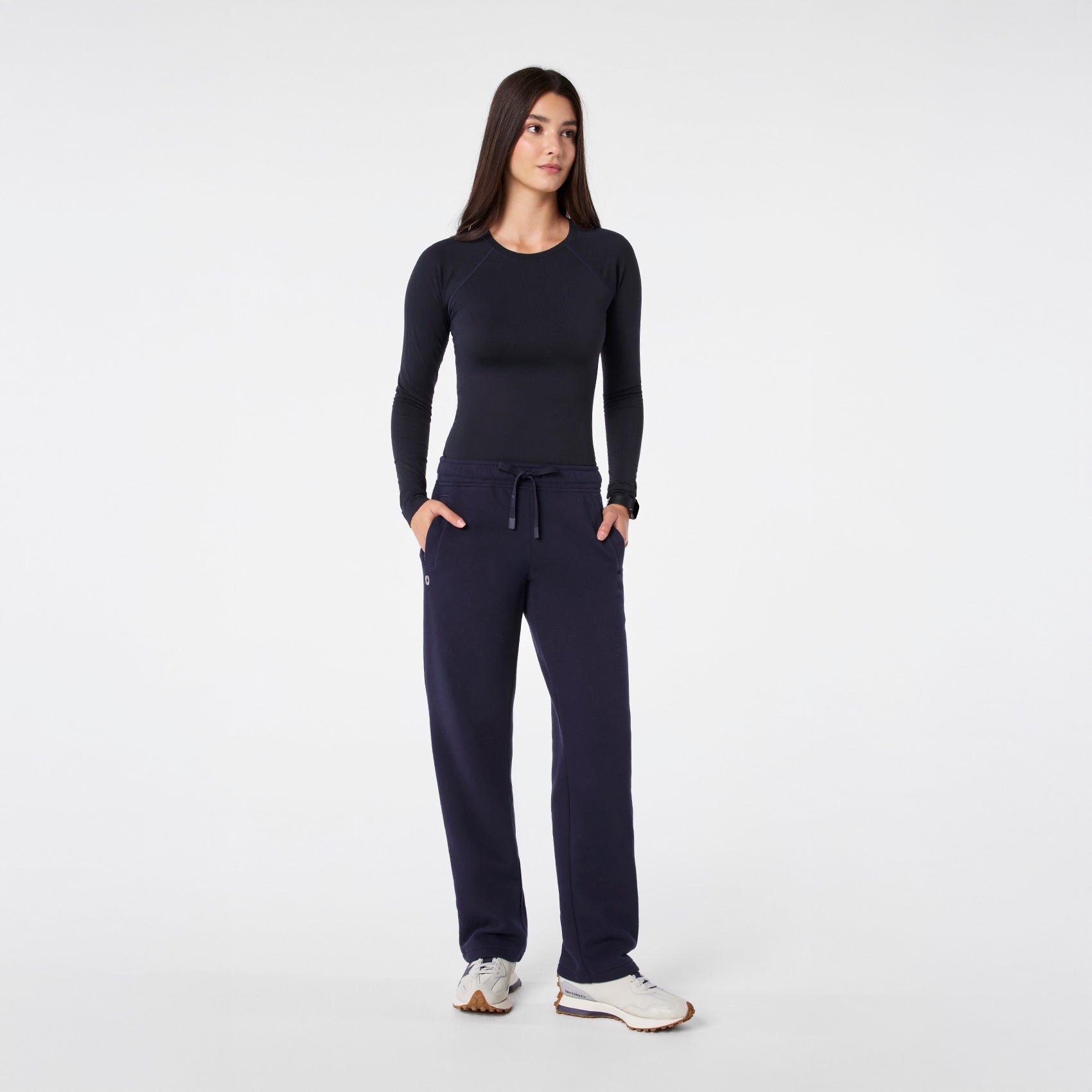 Off-Shift Straight-Leg Sweatpants™ - Navy