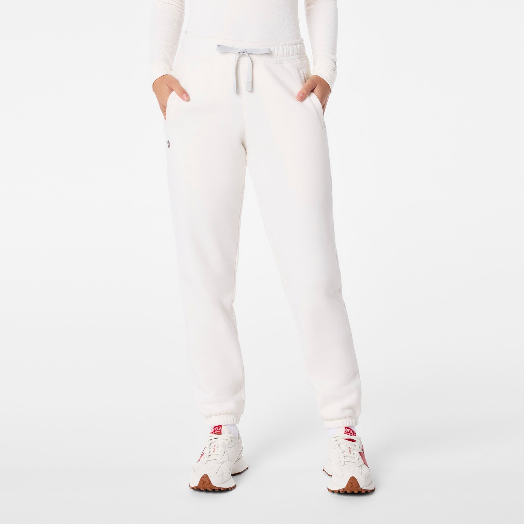 Off-Shift Relaxed Jogger Sweatpants™ - Off White