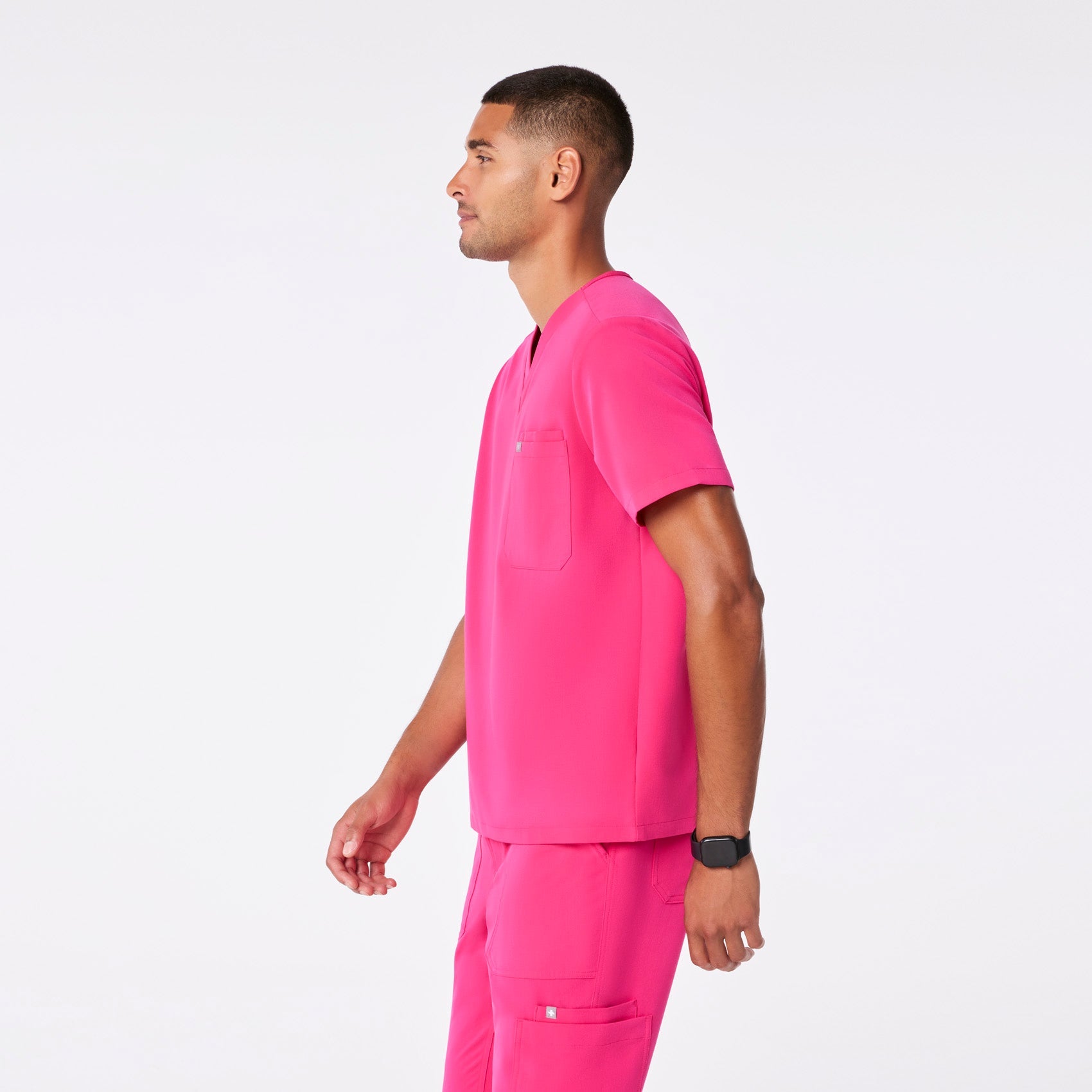 Leon Scrub Top™ - Shocking Pink