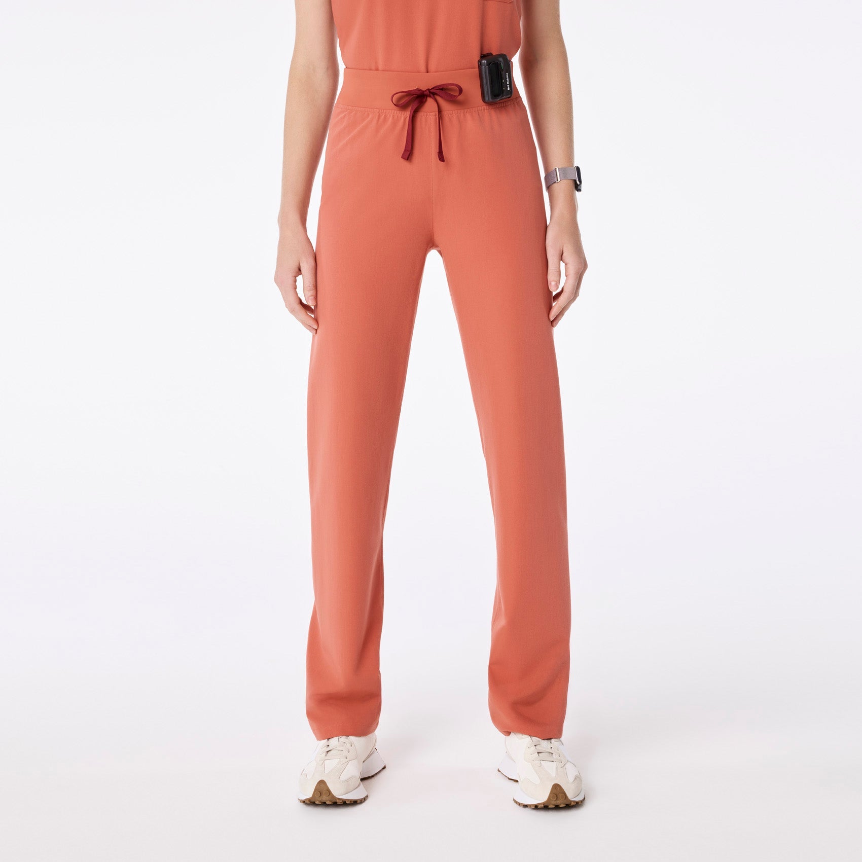 Livingston High-Rise Straight-Leg Scrub Pant™ - Spiced Cider