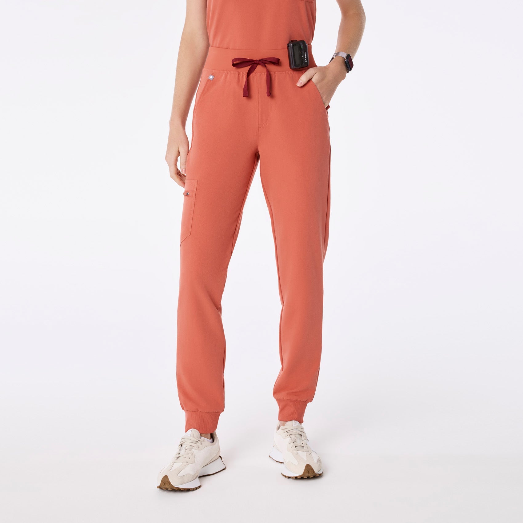 Zamora High-Rise Jogger Scrub Pant™ - Spiced Cider
