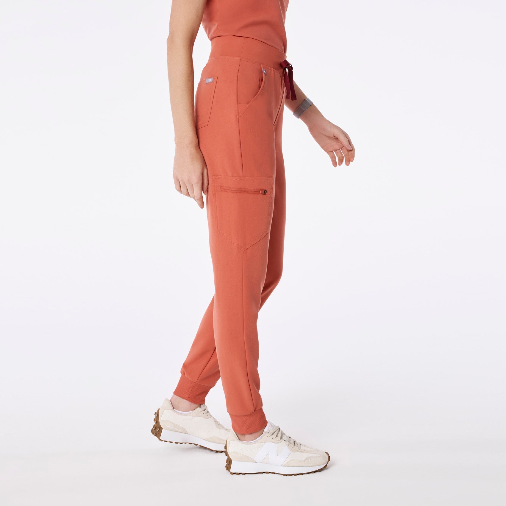 Zamora High-Rise Jogger Scrub Pant™ - Spiced Cider
