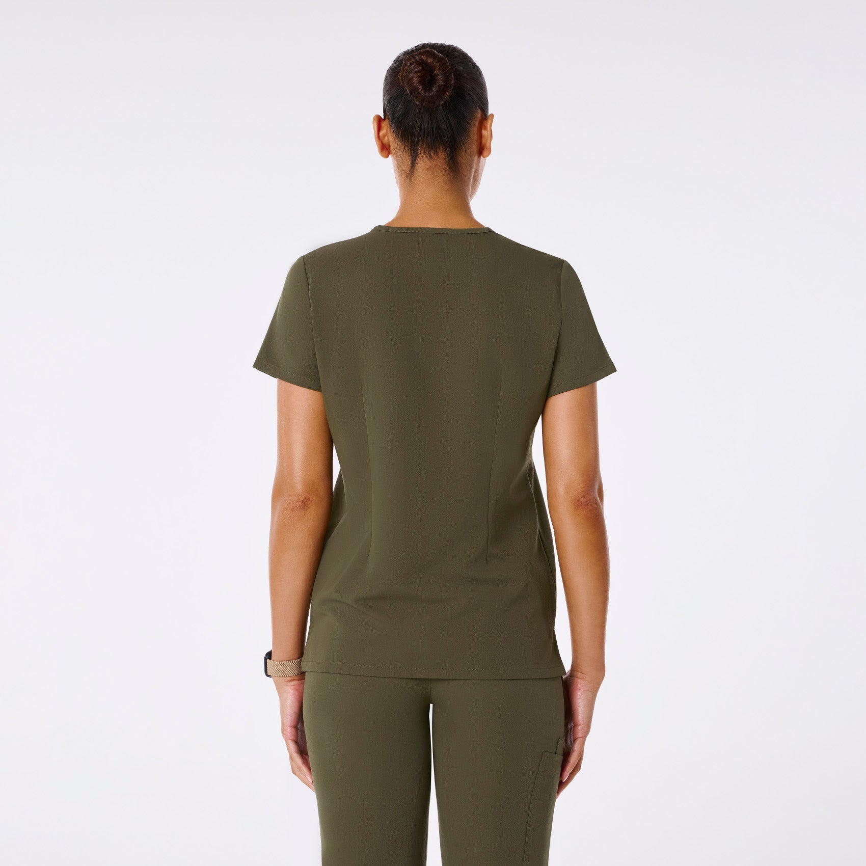 Casma Scrub Top™ - Spruce