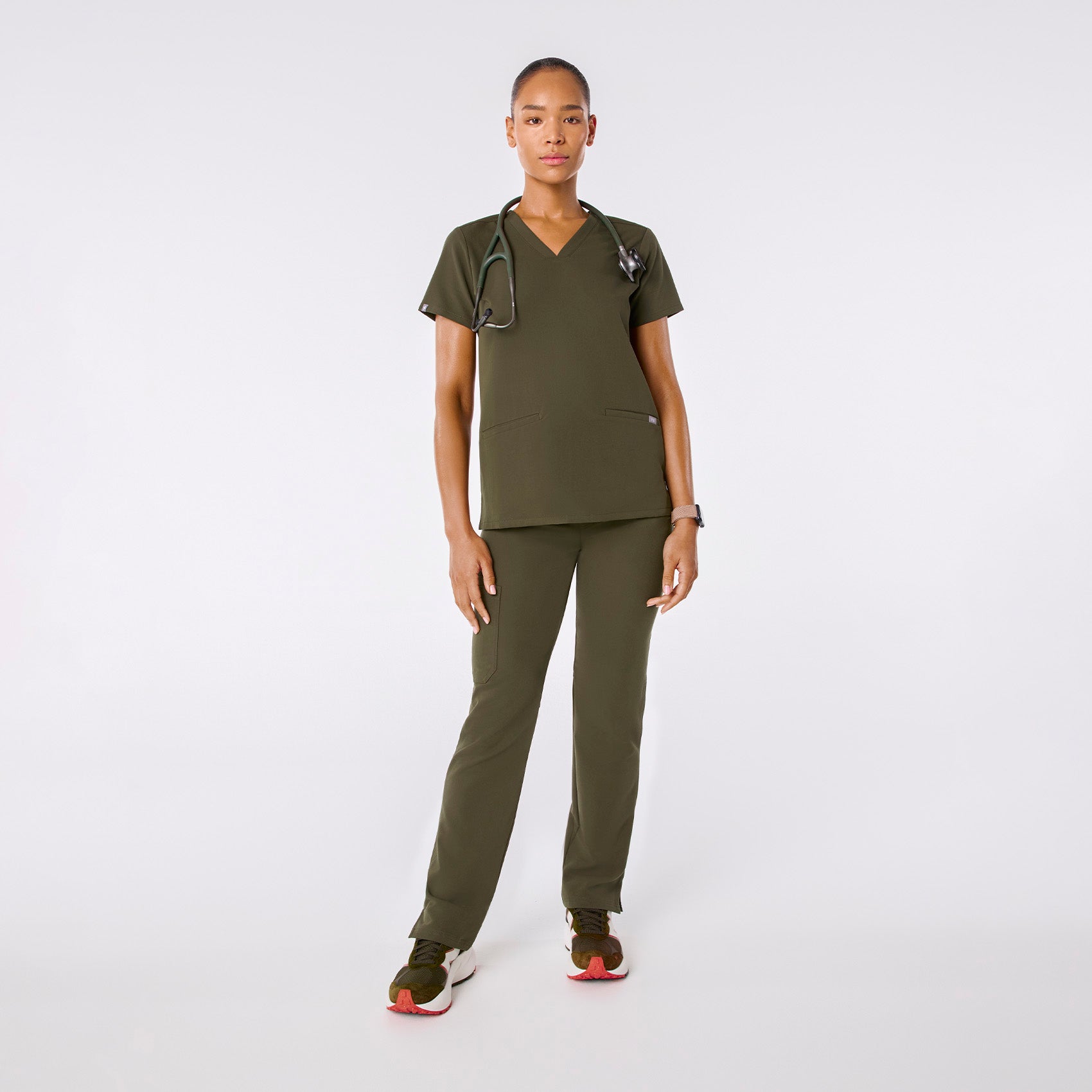 Casma Scrub Top™ - Spruce