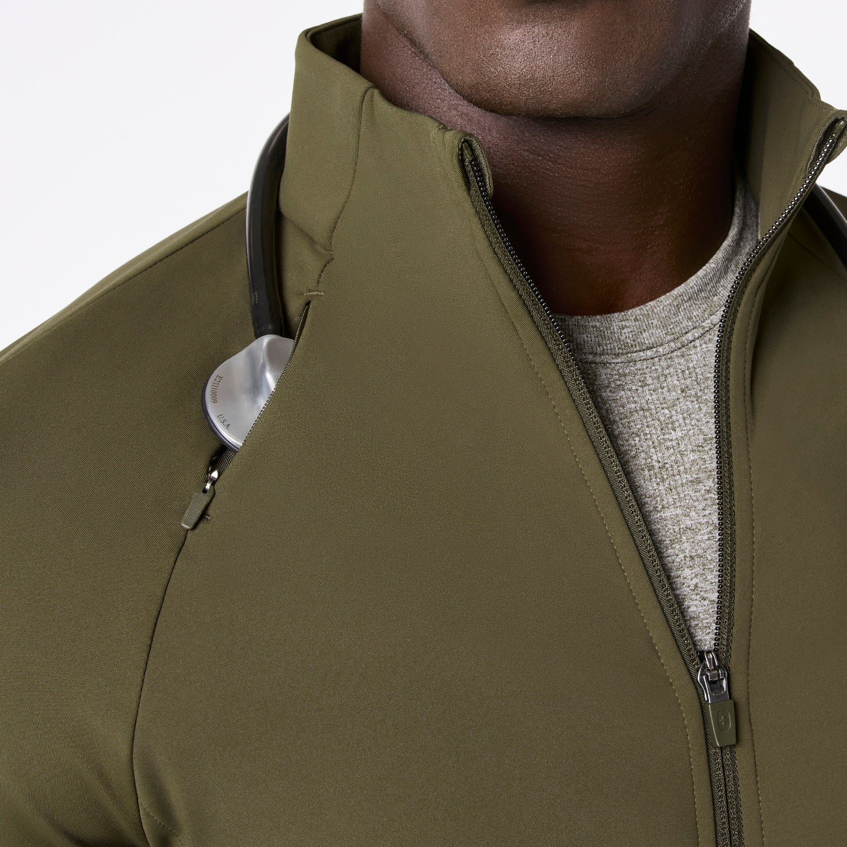 ContourKnit Scrub Jacket™ - Spruce