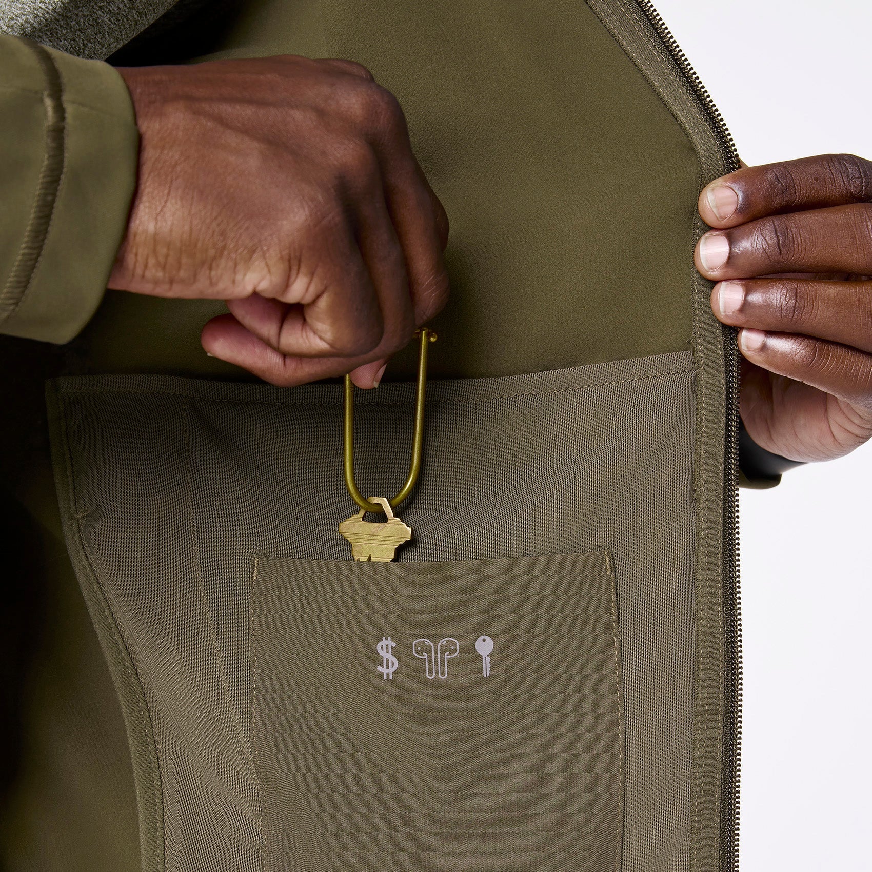 ContourKnit Scrub Jacket™ - Spruce